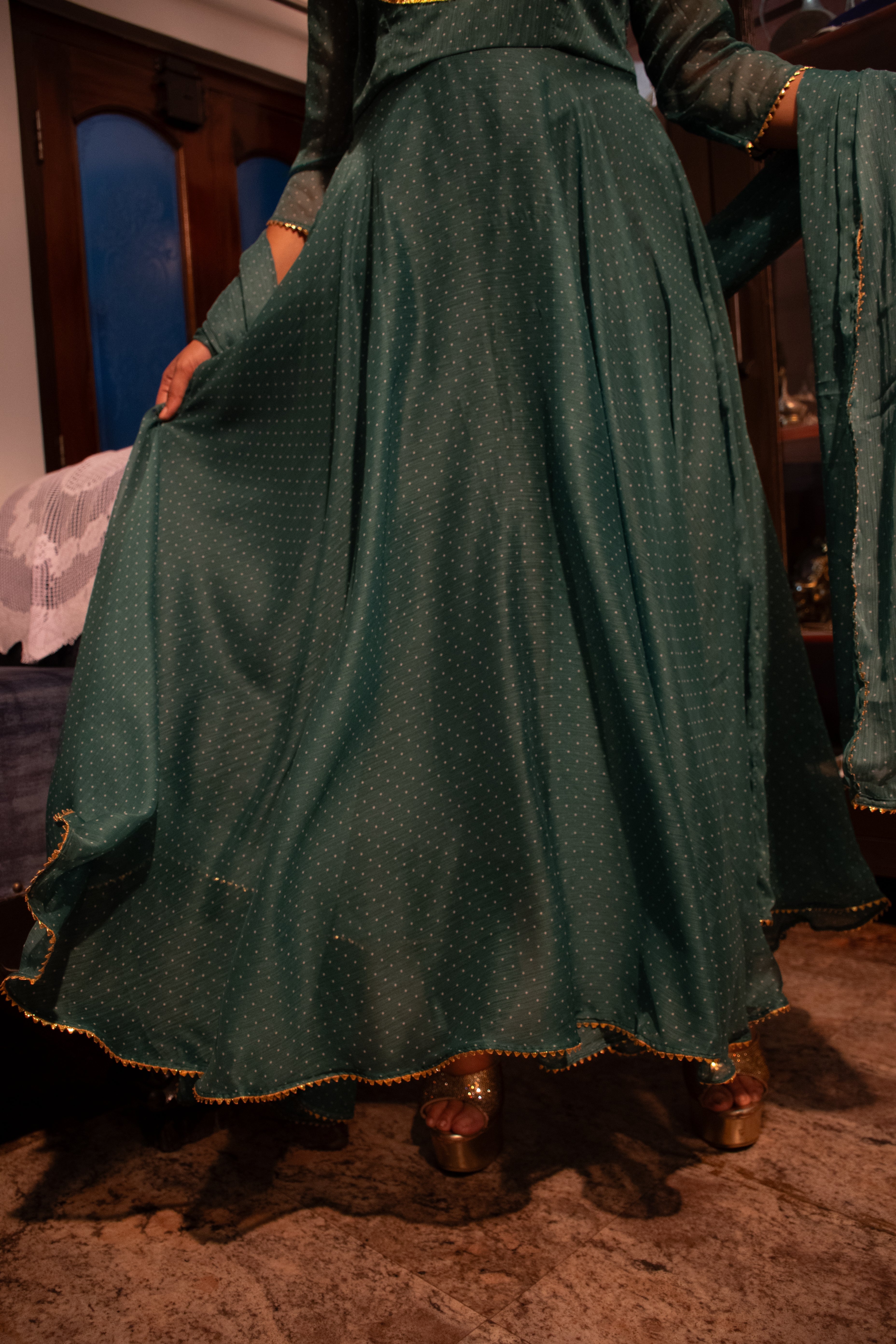 Image of Divya Plazzo Set