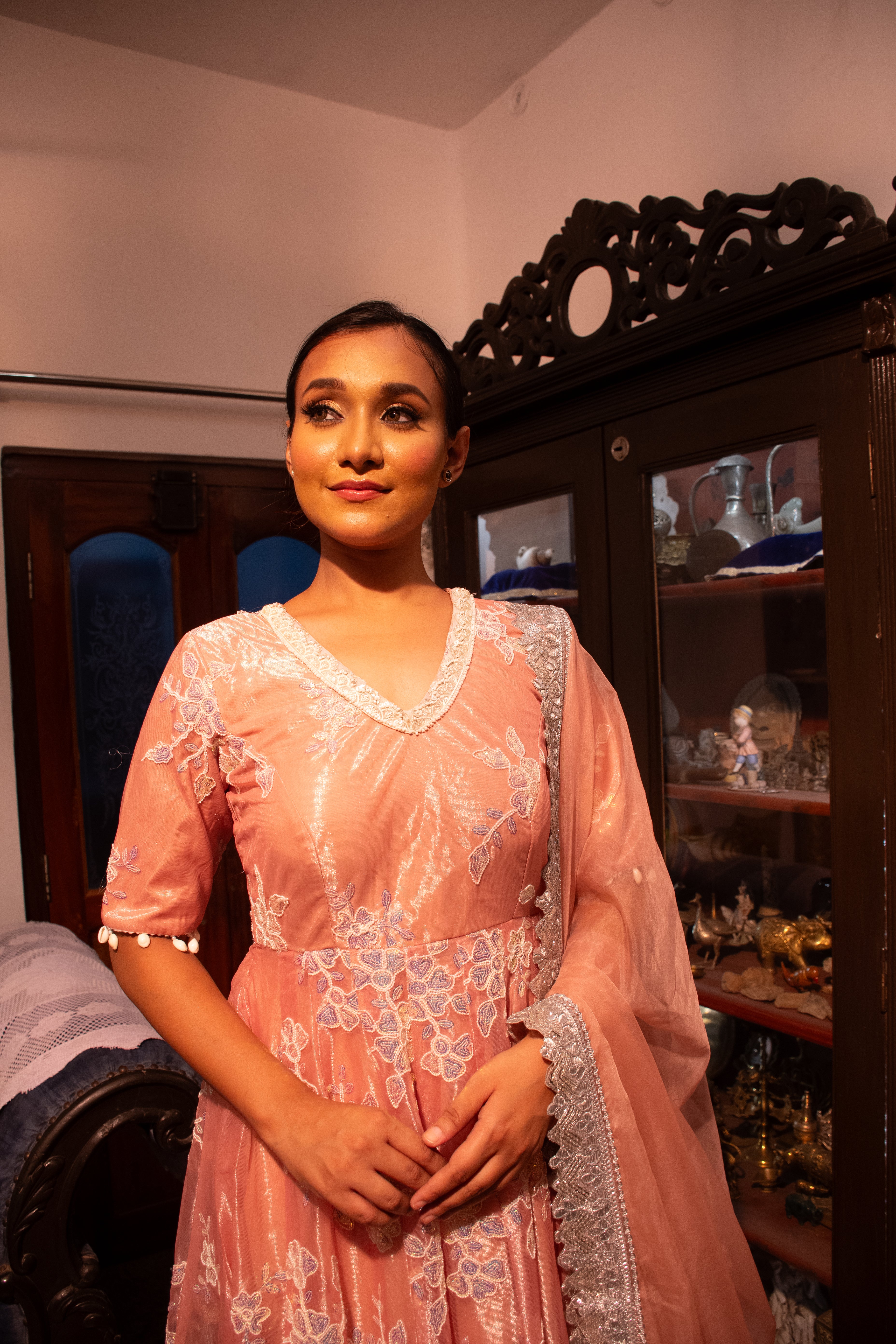 Image of Ekta anarkali set