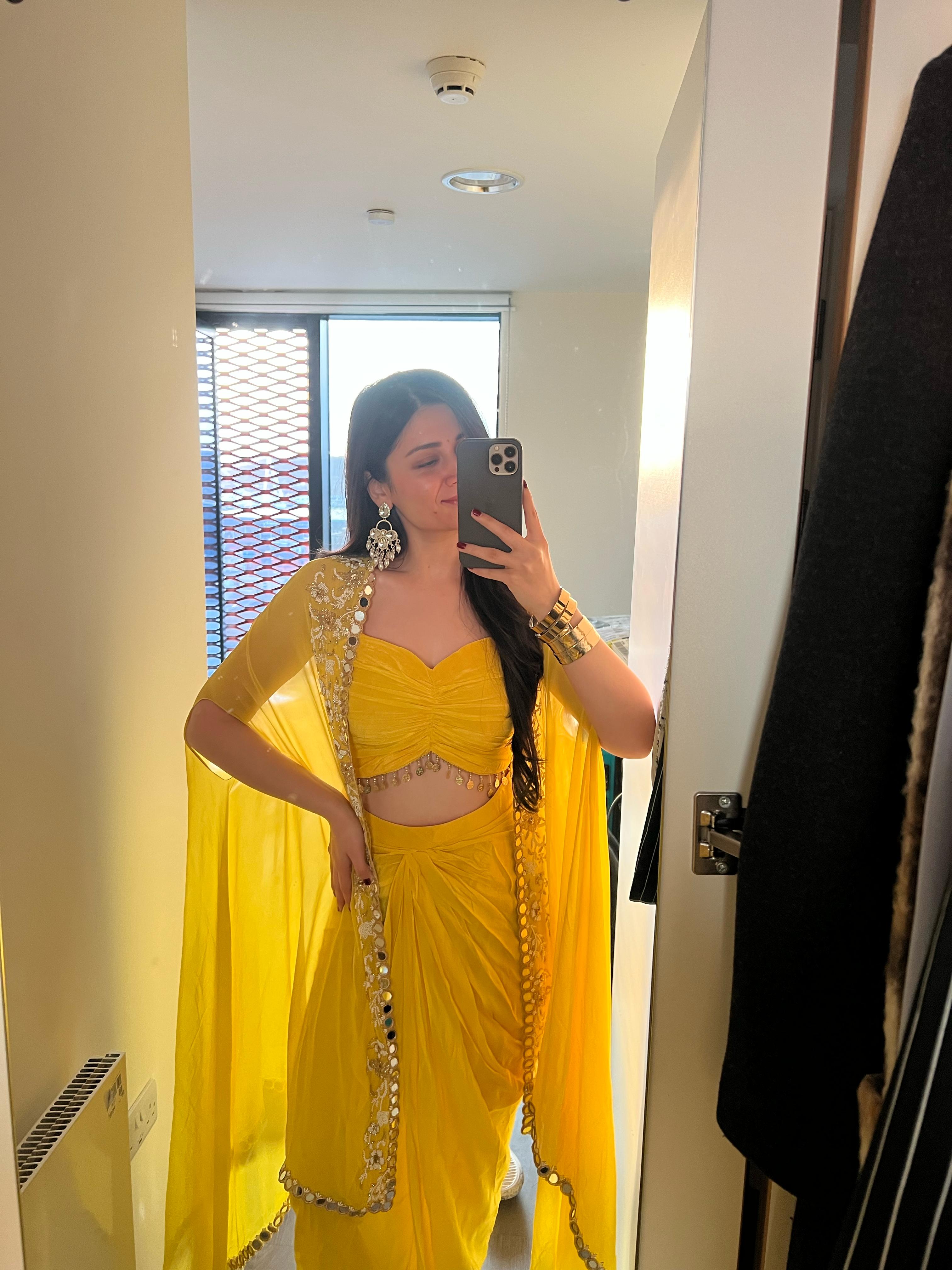 Image of Kaira Dhoti Set