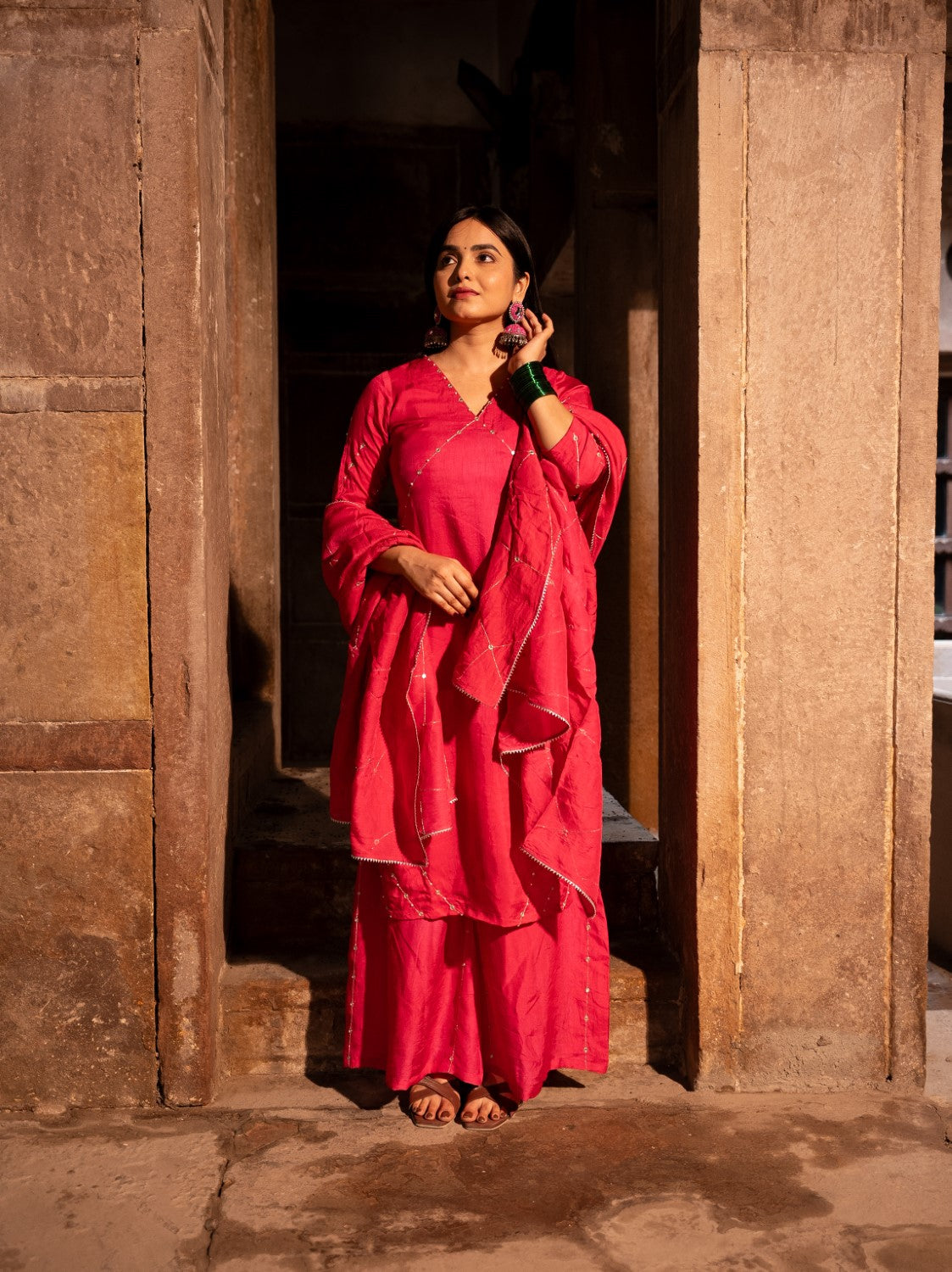 Image of Neerja Palazzo Set