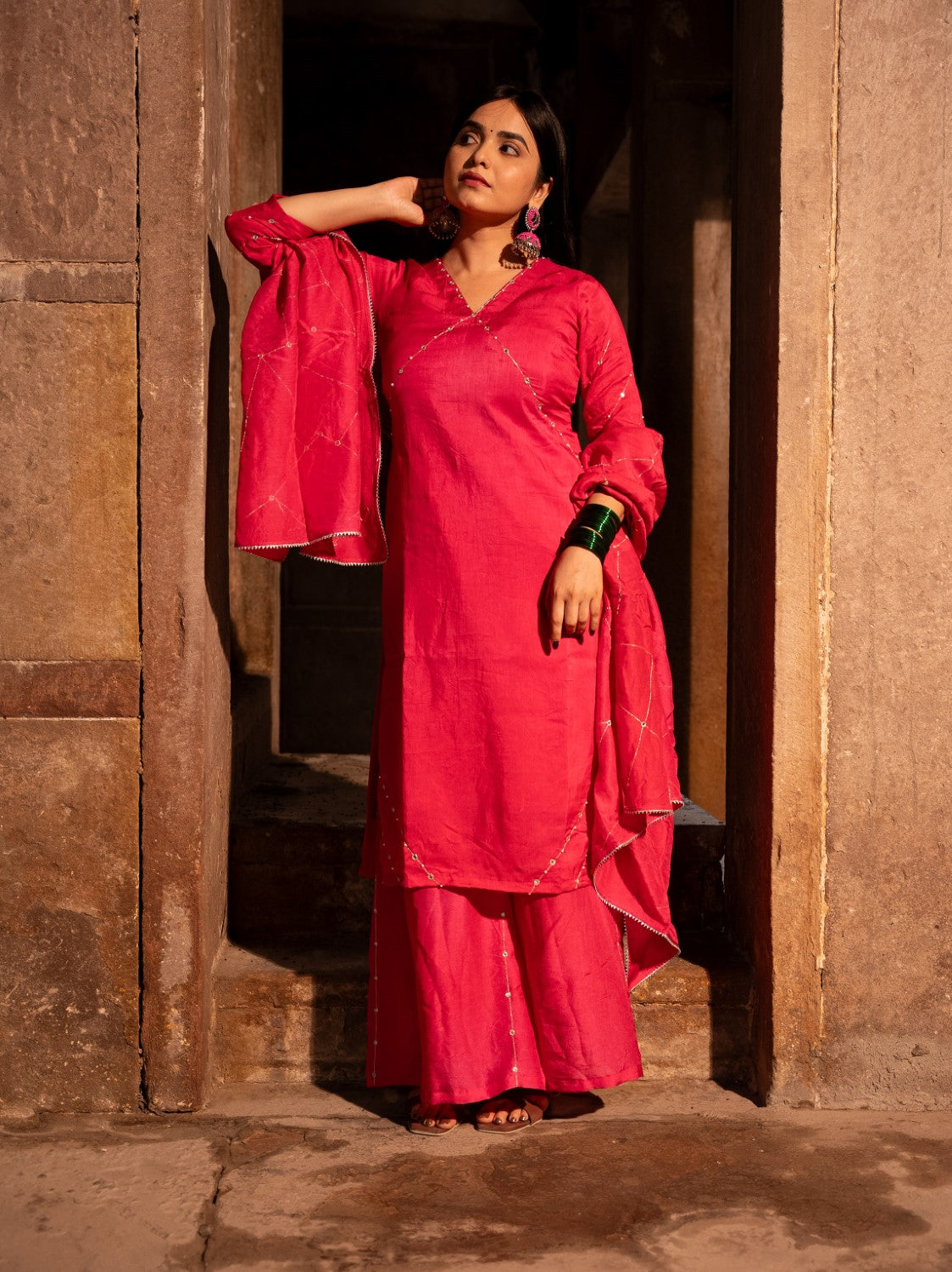 Image of Neerja Palazzo Set