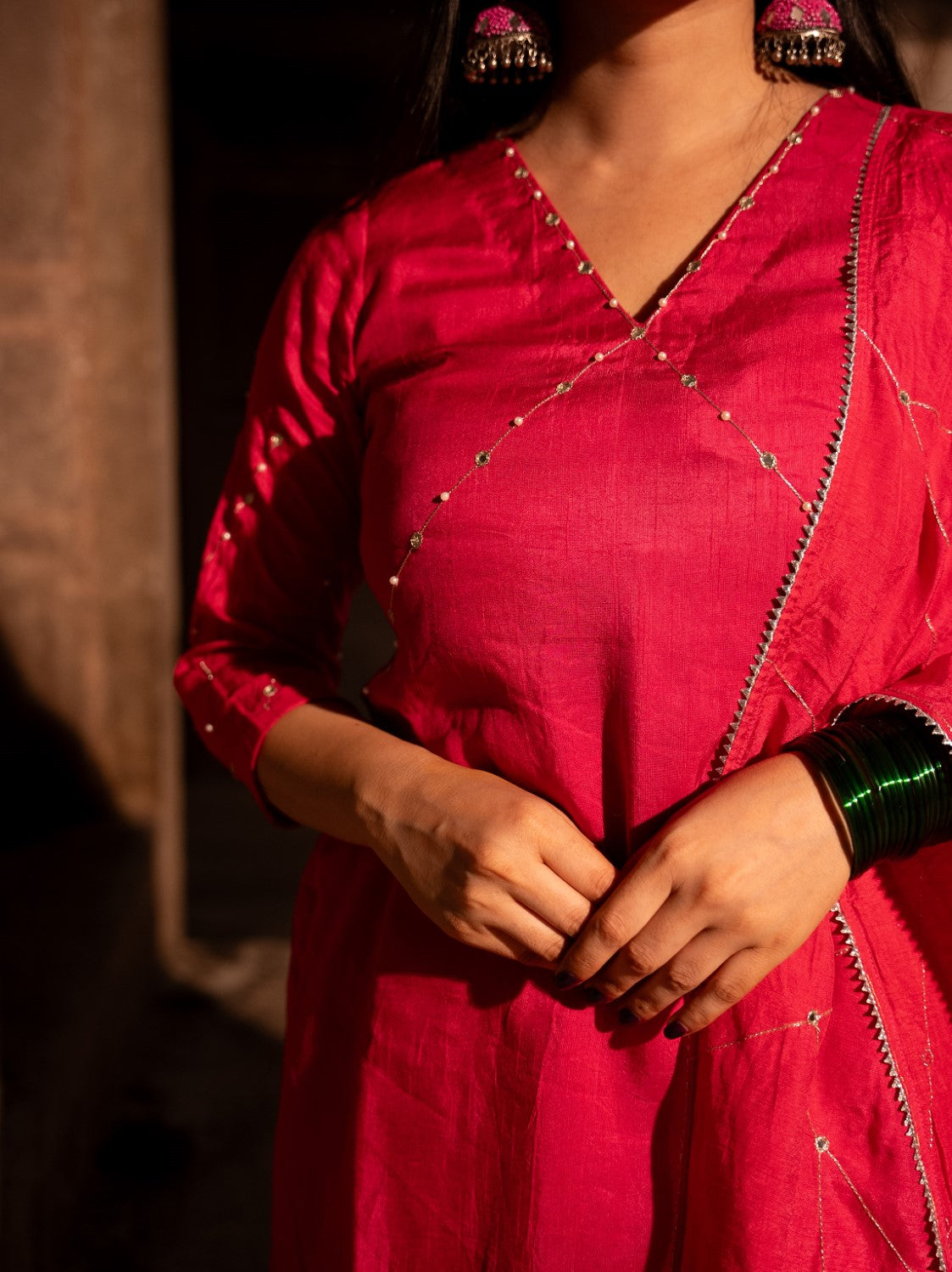 Image of Neerja Palazzo Set