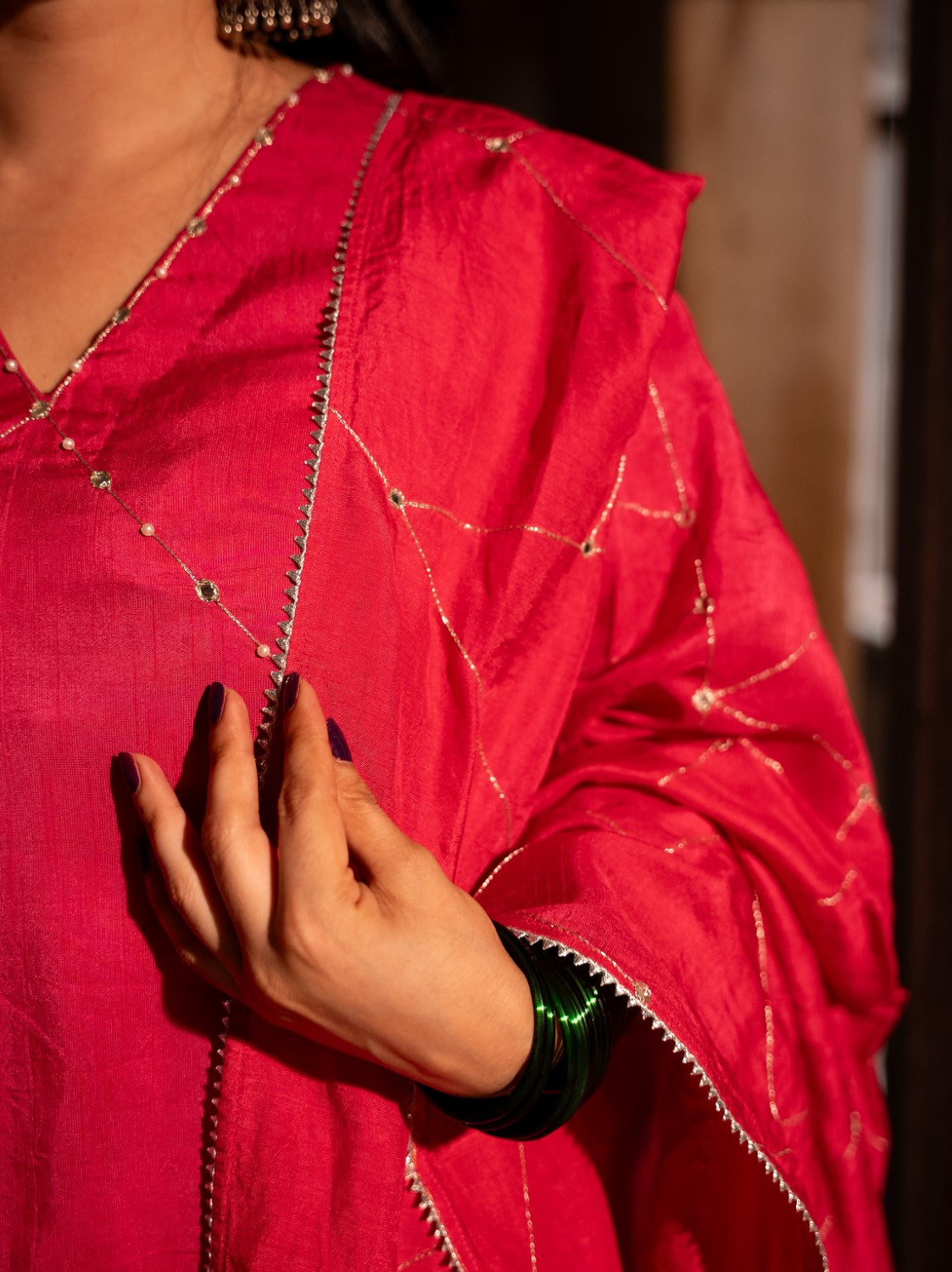 Image of Neerja Palazzo Set