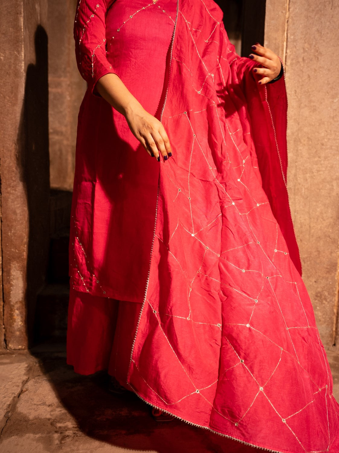 Image of Neerja Palazzo Set