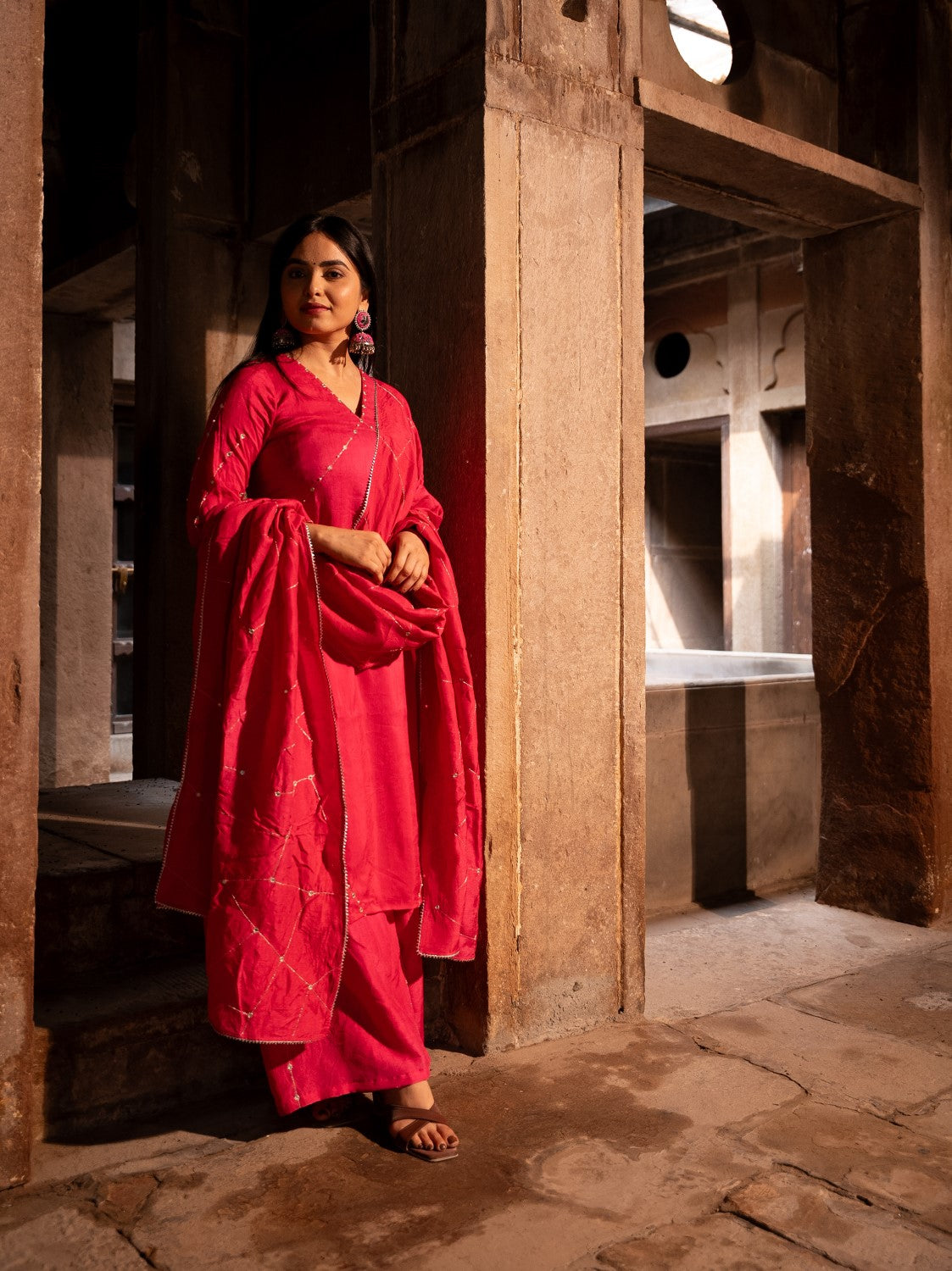 Image of Neerja Palazzo Set