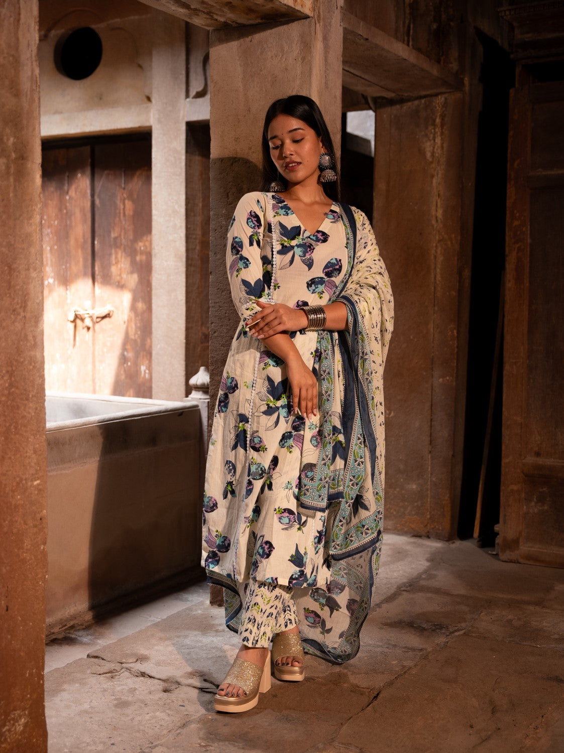 Image of Fulwari Kurta Set