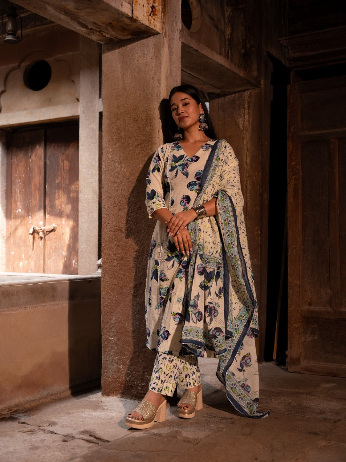 Image of Fulwari Kurta Set