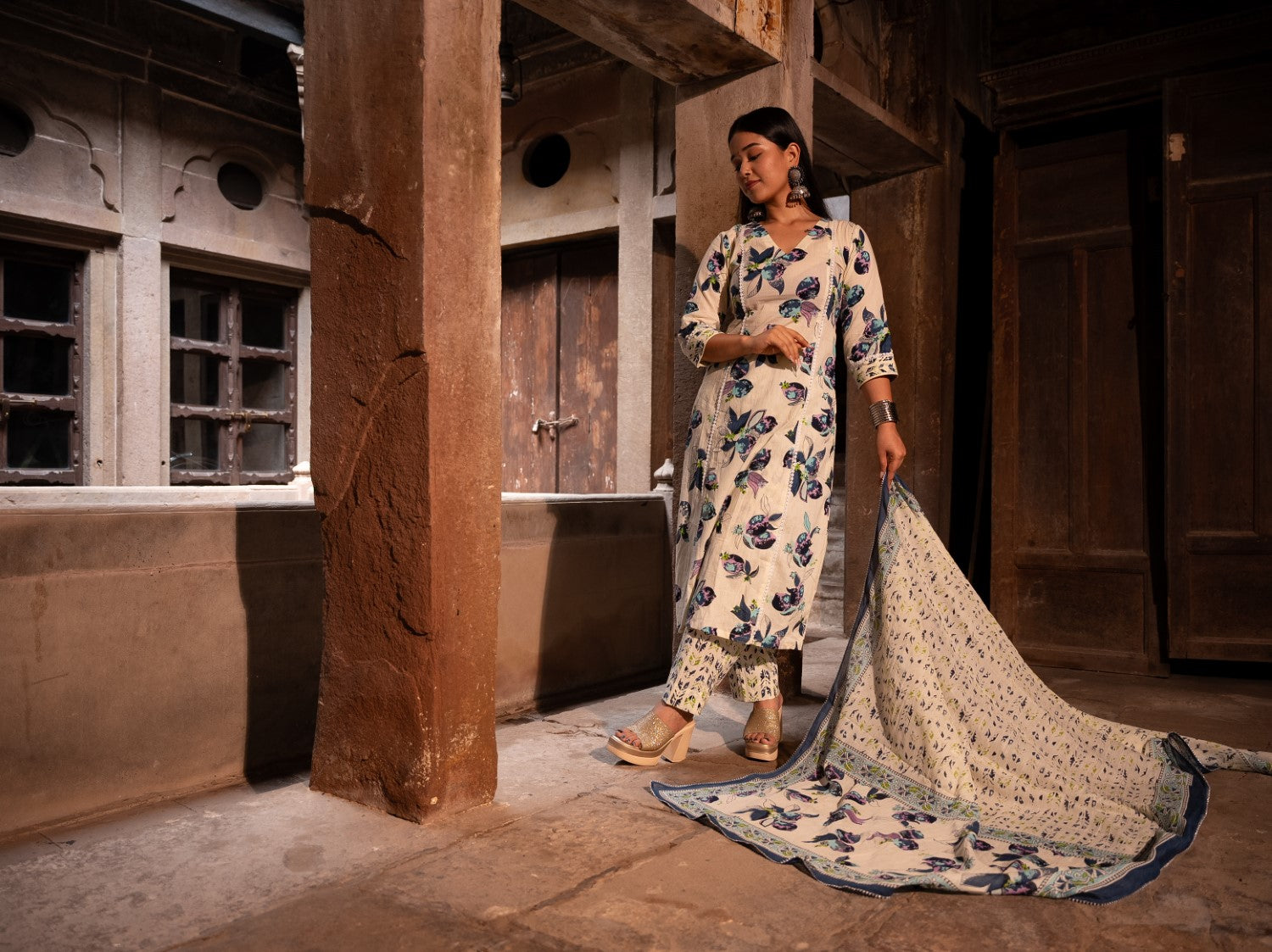 Image of Fulwari Kurta Set