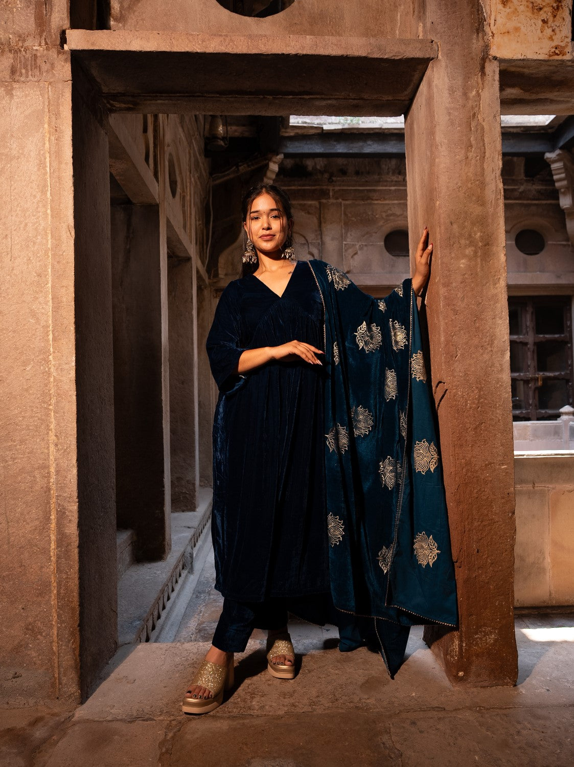 Image of Iraah Velvet Set