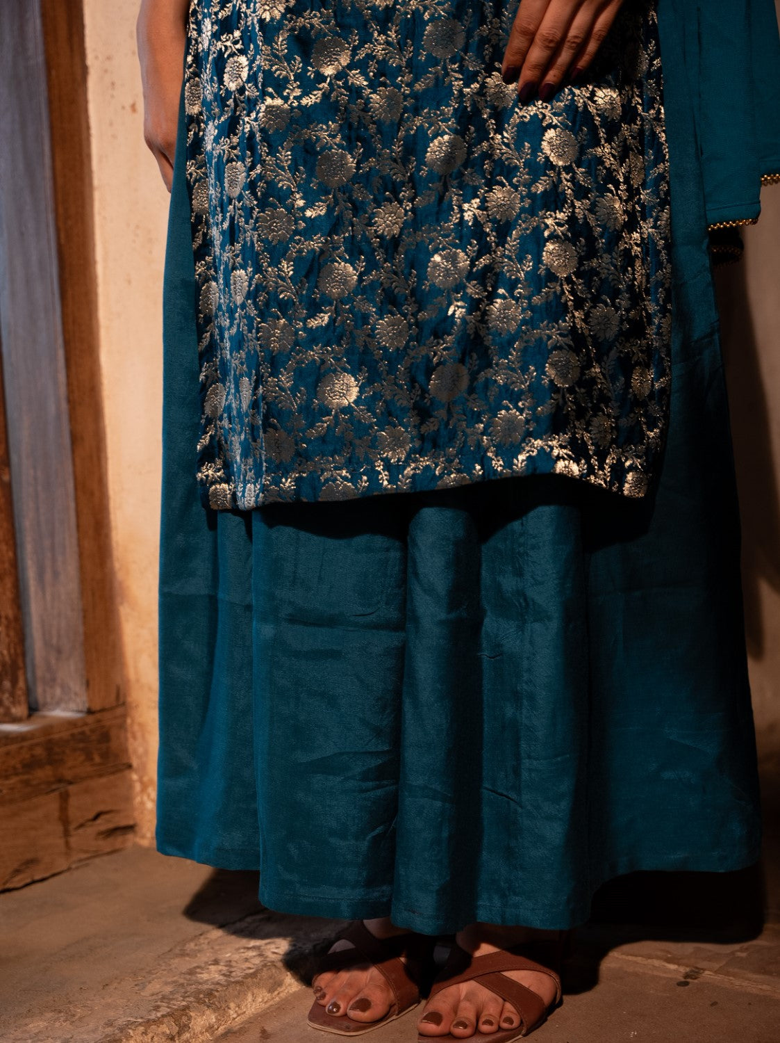 Image of Kriti Chanderi Set