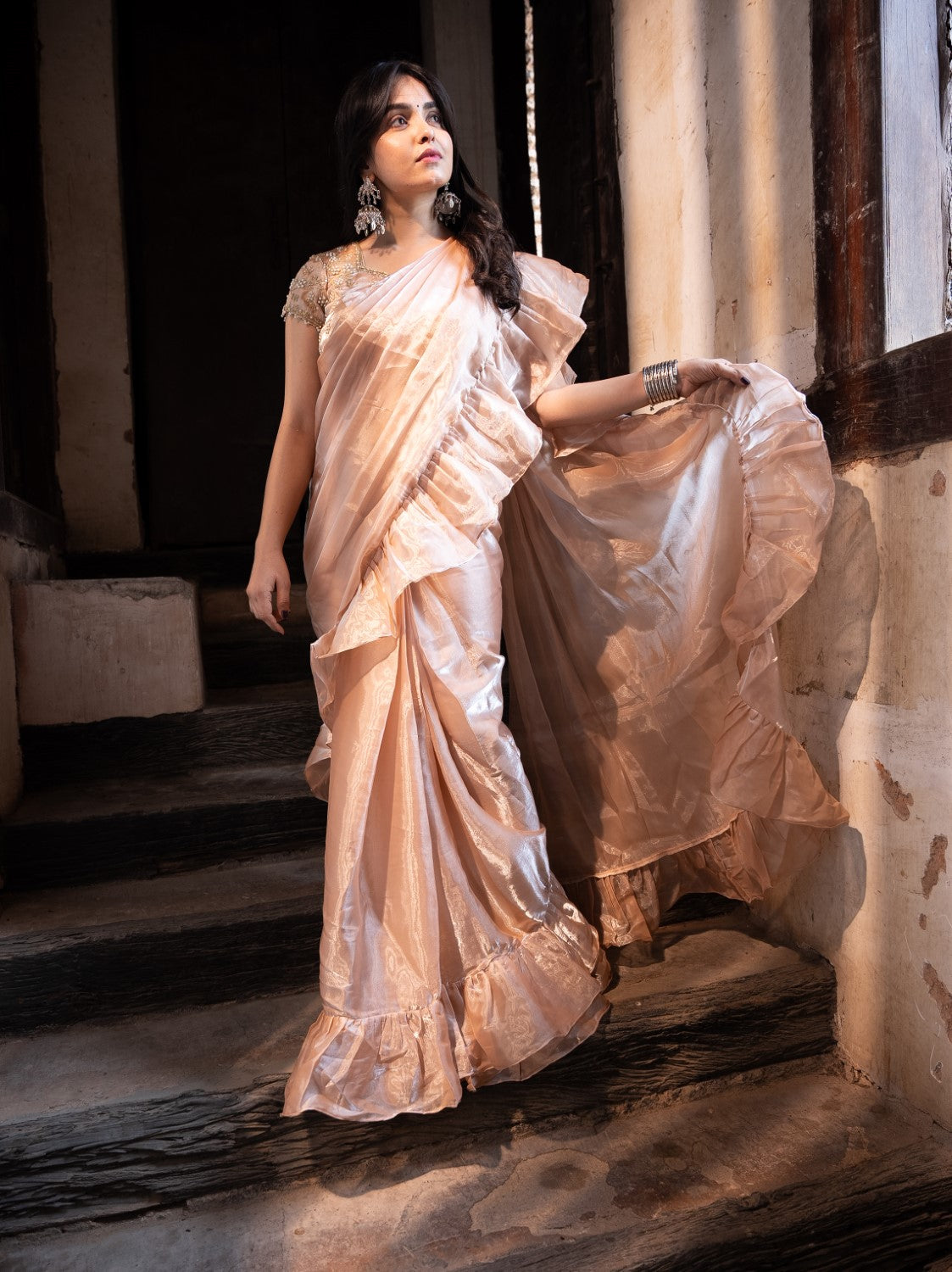Image of Sidhi Ruffle Saree