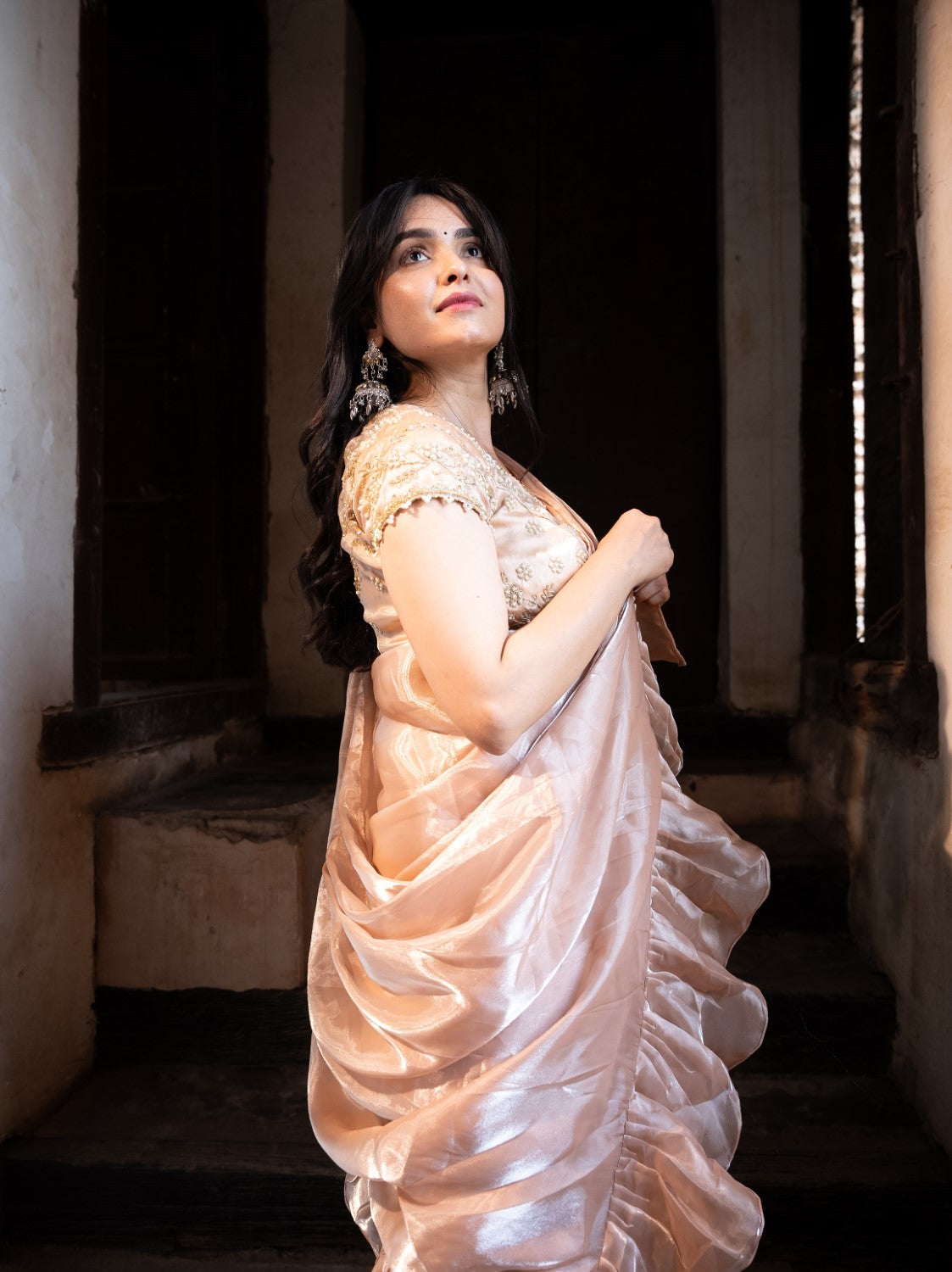 Image of Sidhi Ruffle Saree