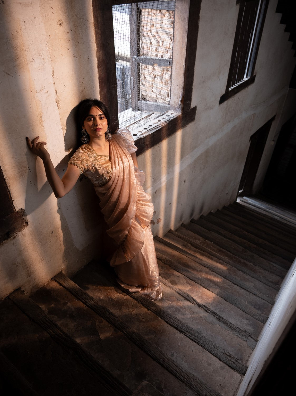 Image of Sidhi Ruffle Saree