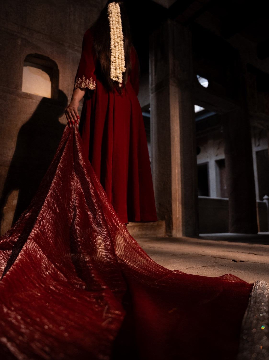 Image of Zarqa Velvet Anarkali