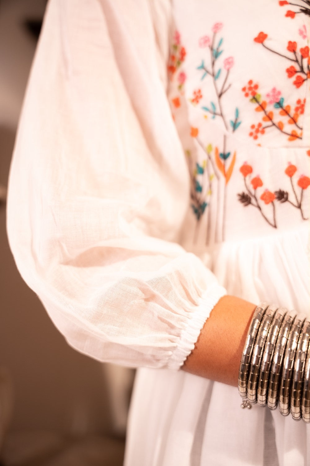 Image of Divija Mulmul Dress