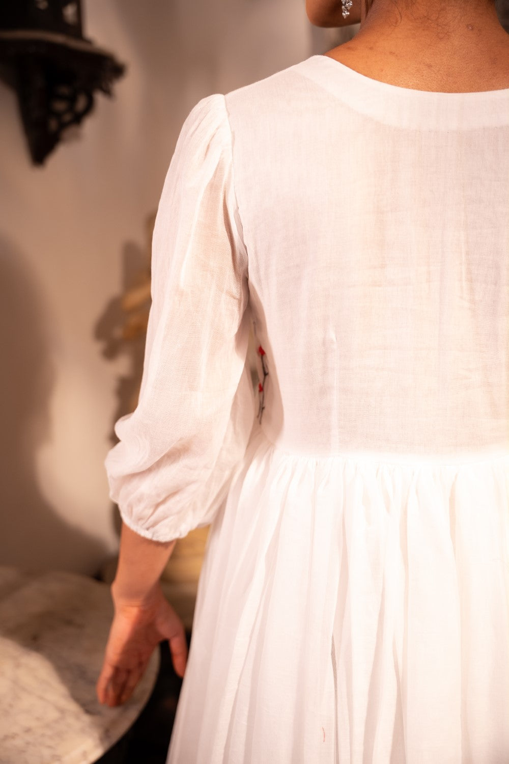 Image of Divija Mulmul Dress