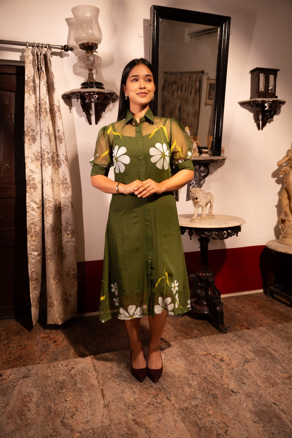 Image of Tvesha Floral Dress