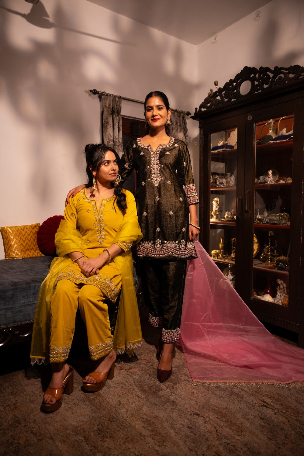 Image of Reya Velvet Suit