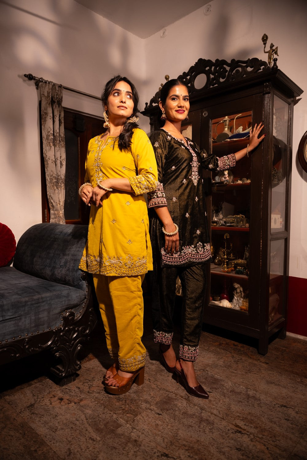 Image of Nira Velvet Suit