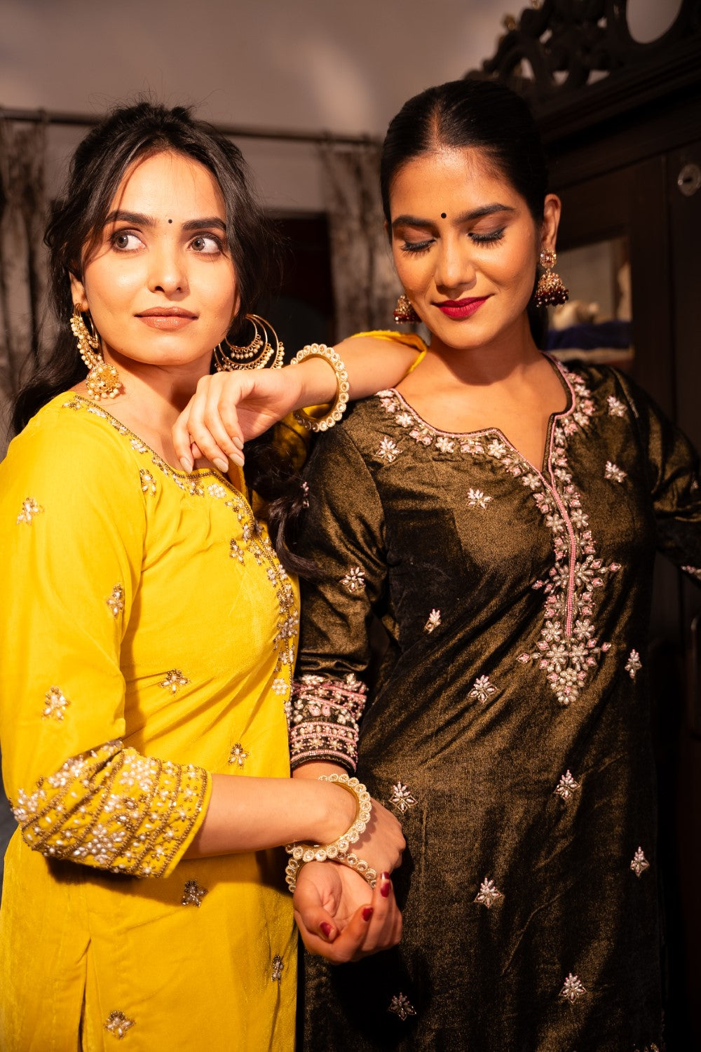 Image of Nira Velvet Suit