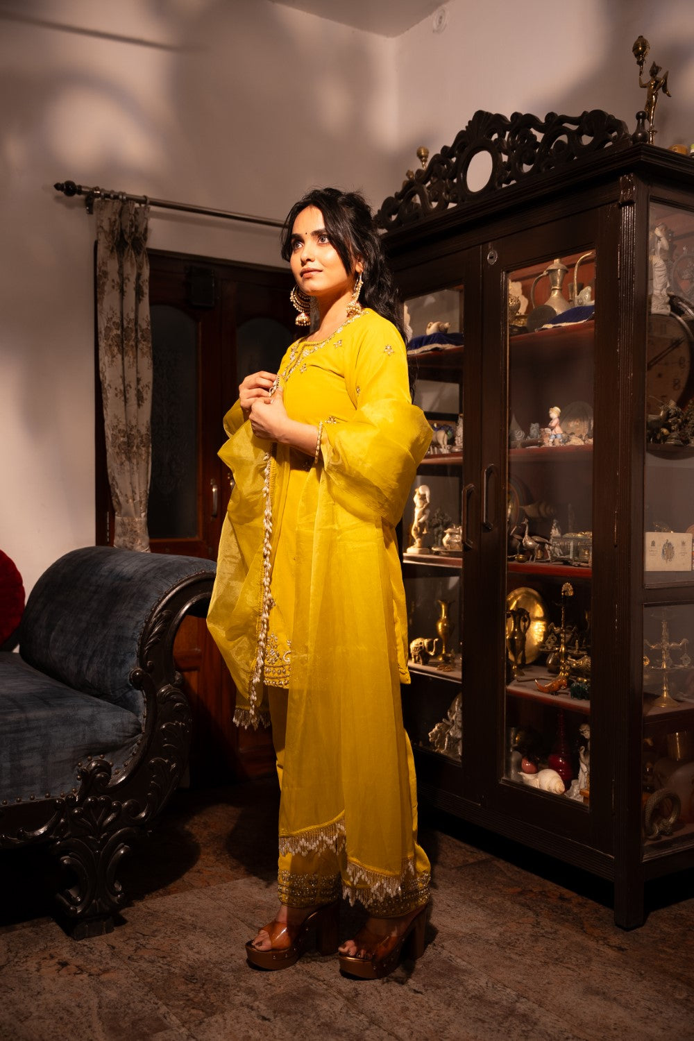 Image of Reya Velvet Suit