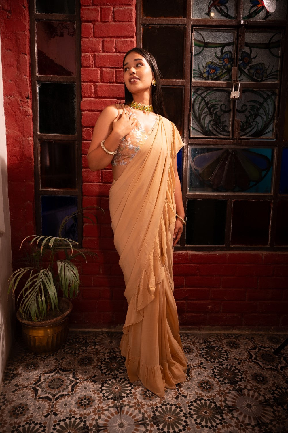 Image of Aria Georgette Saree