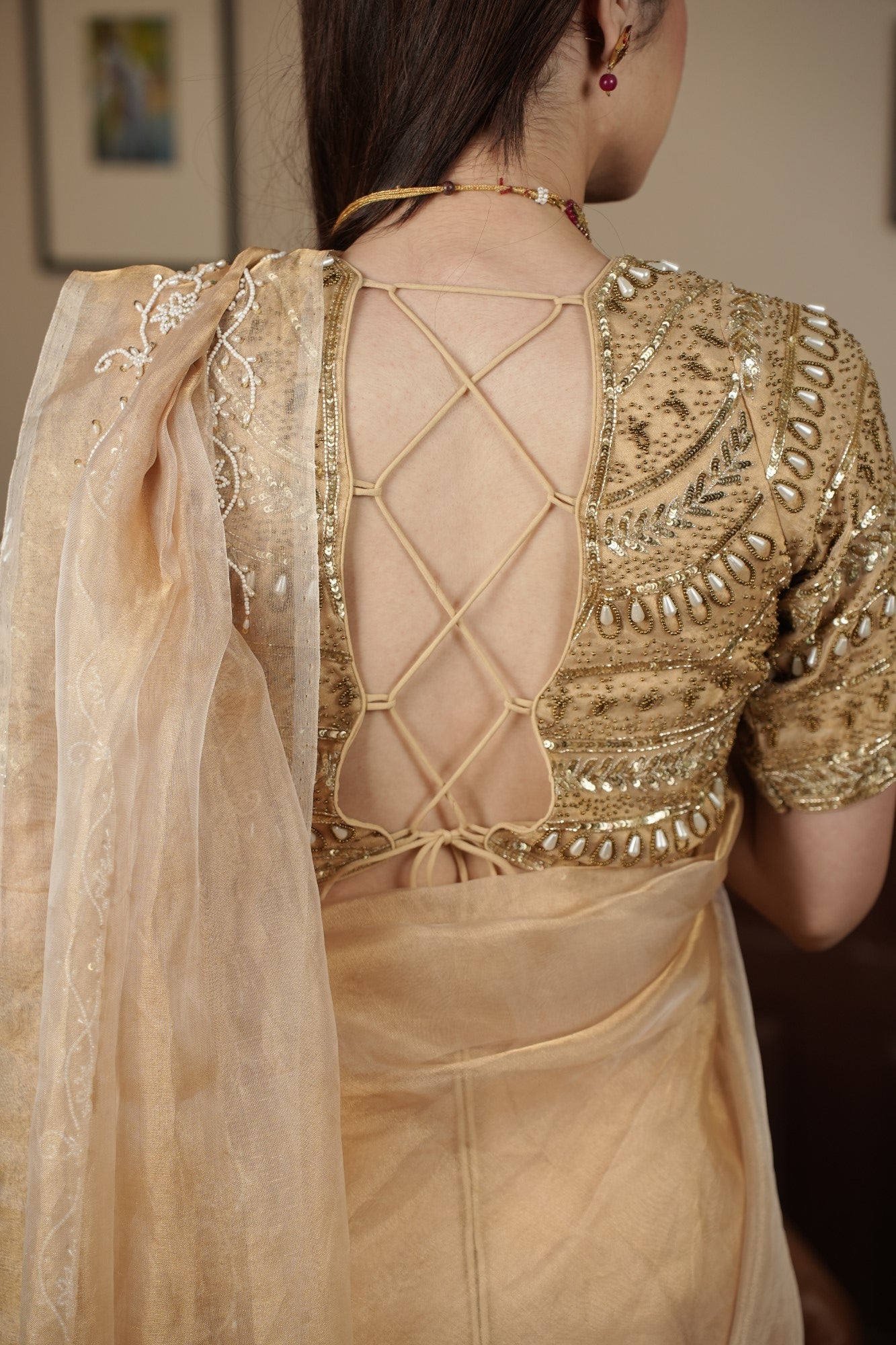 Image of Noor-E-Sunehri Saree
