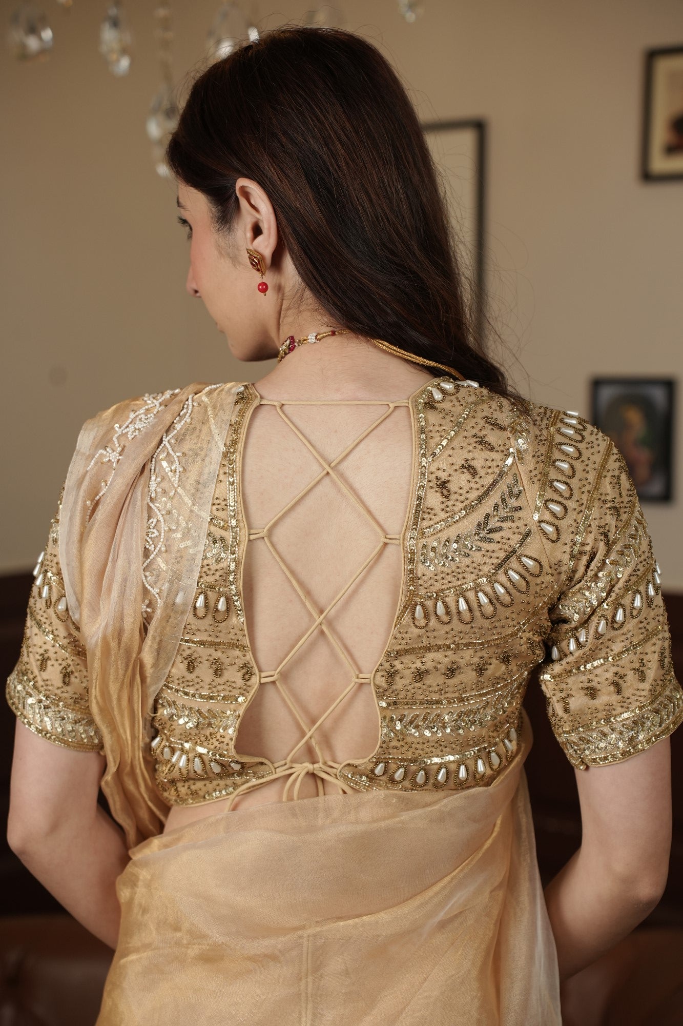 Image of Noor-E-Sunehri Saree
