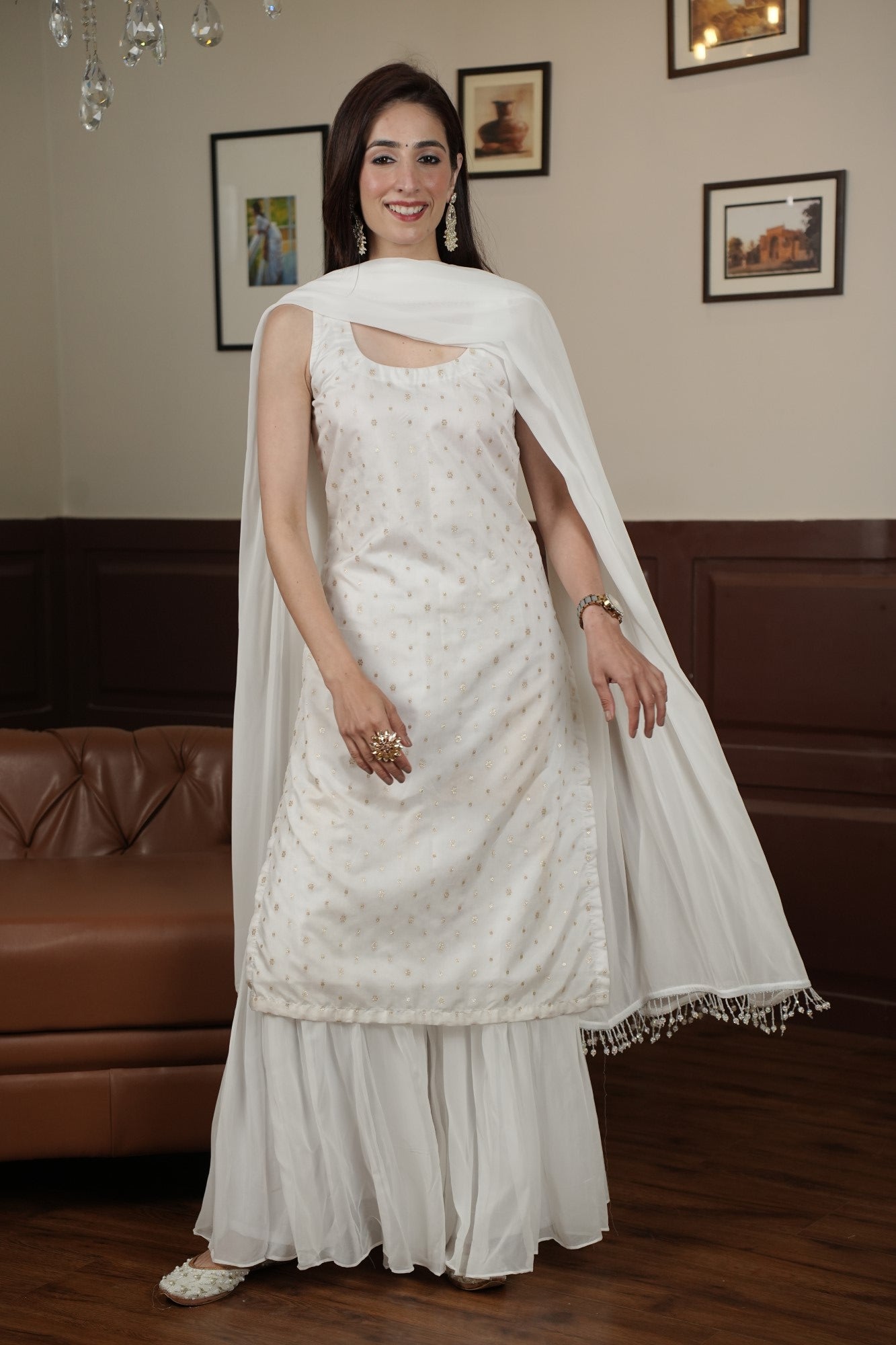 Image of Shehnaaz Ivory Set