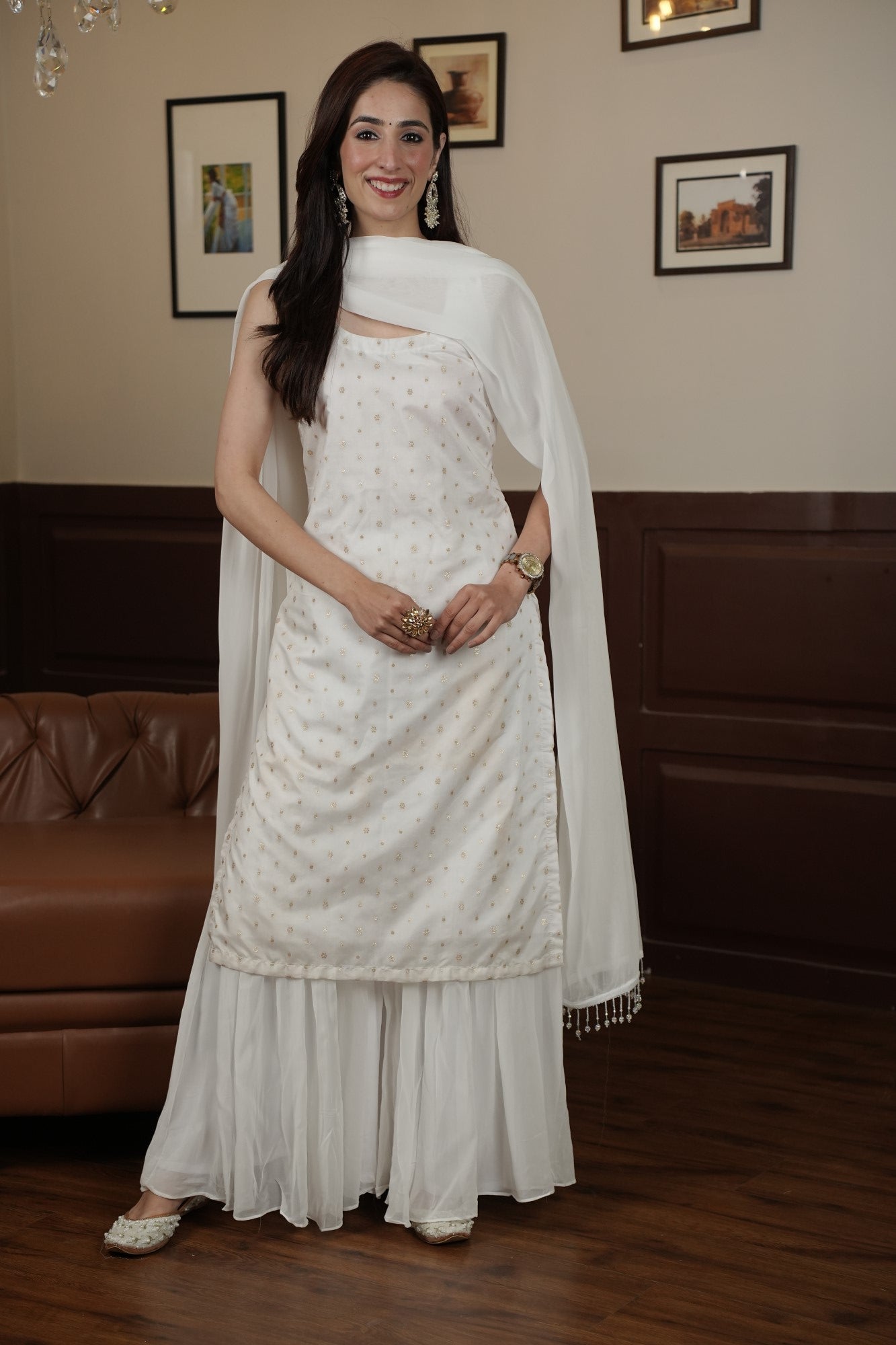 Image of Shehnaaz Ivory Set