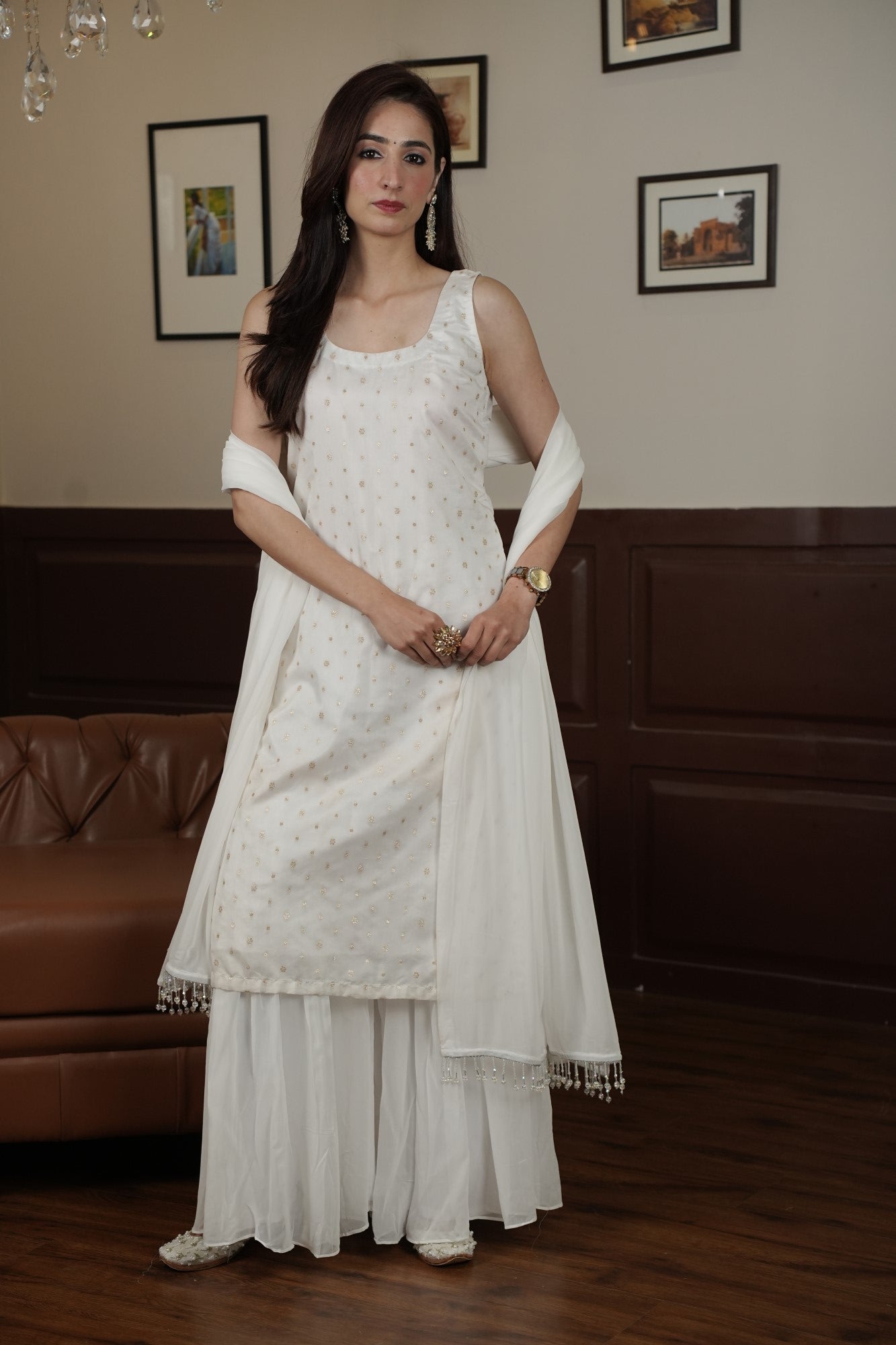 Image of Shehnaaz Ivory Set