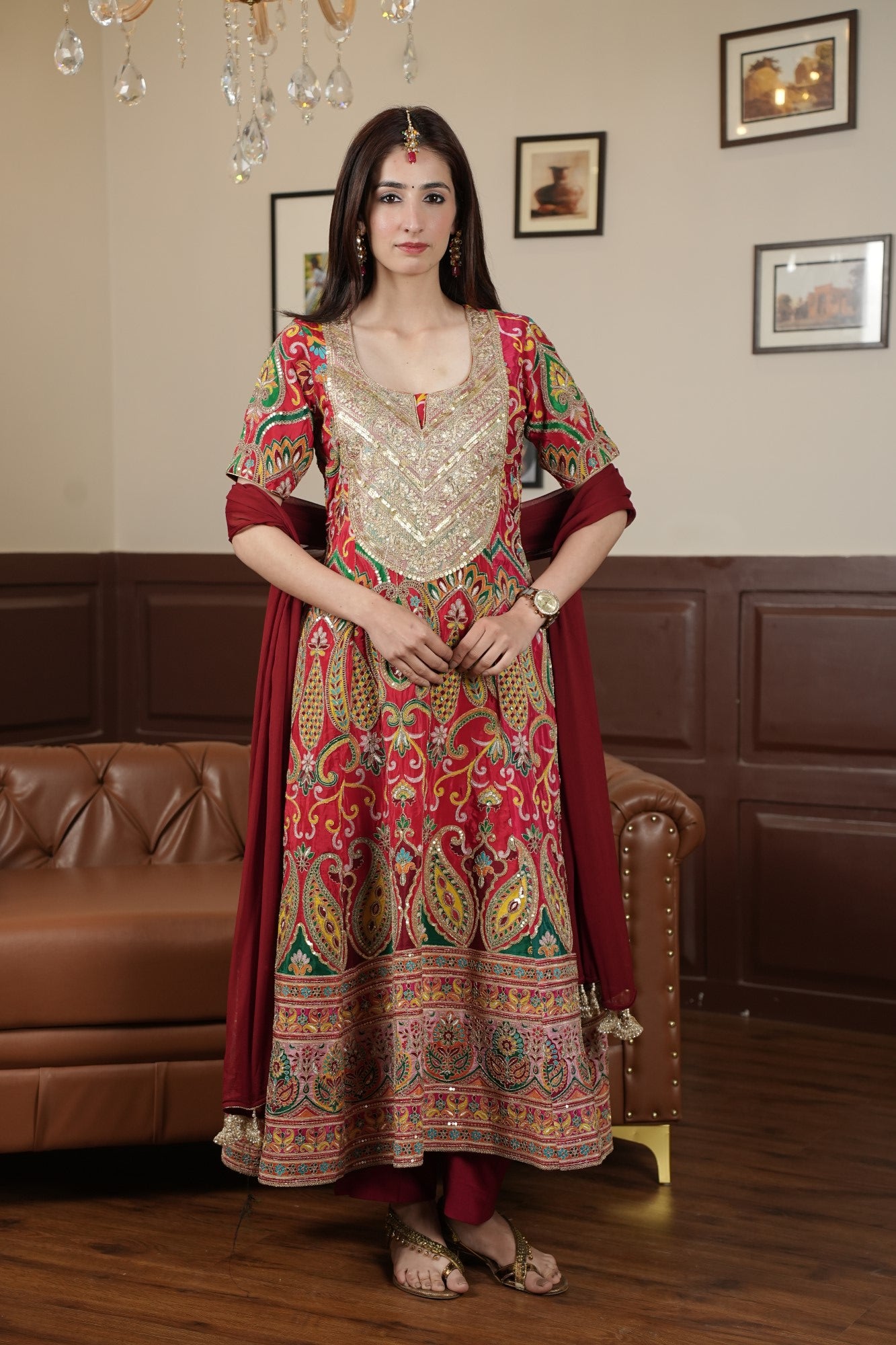 Image of Rajsi Rang Mahal Anarkali Set