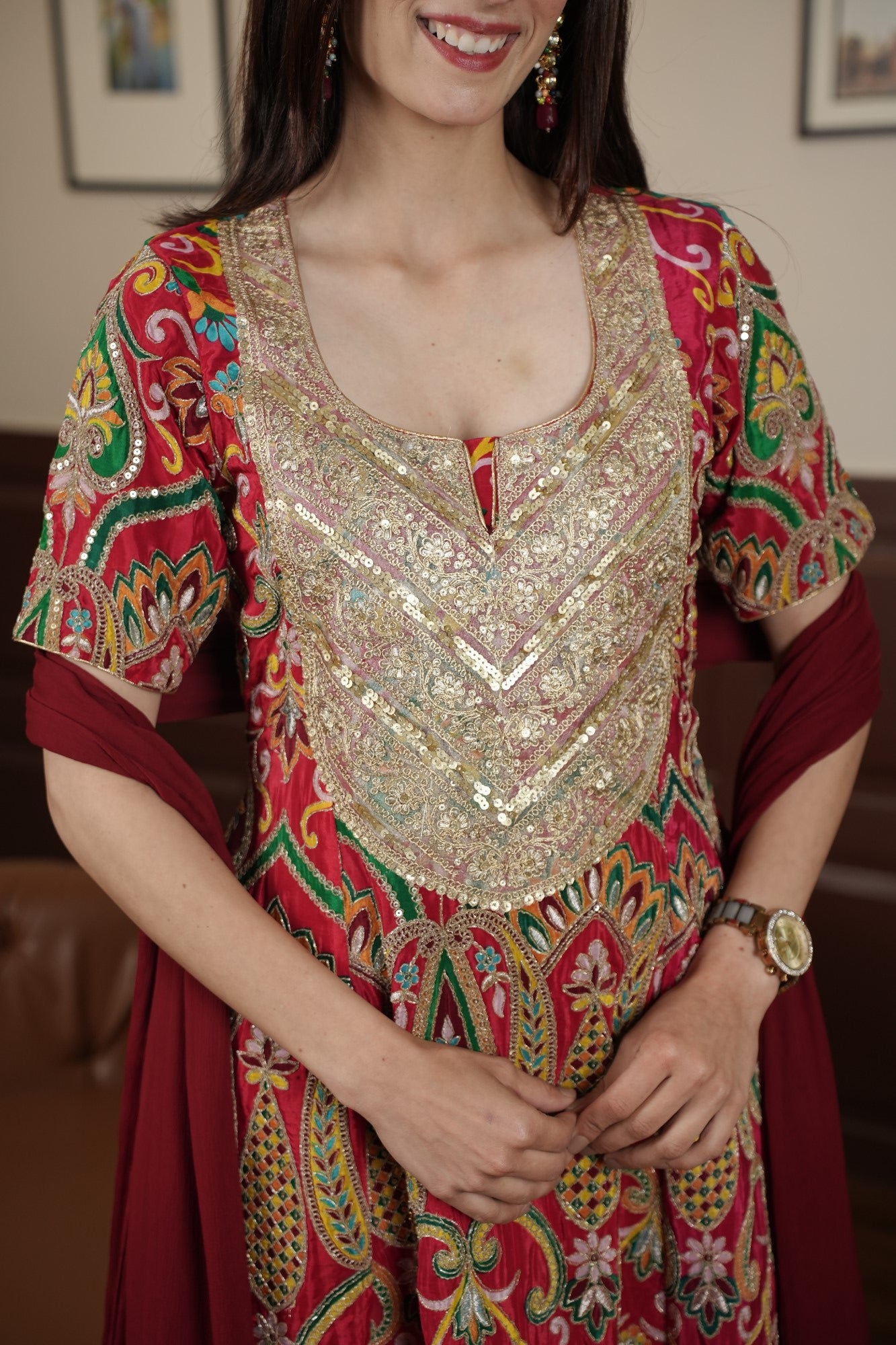 Image of Rajsi Rang Mahal Anarkali Set