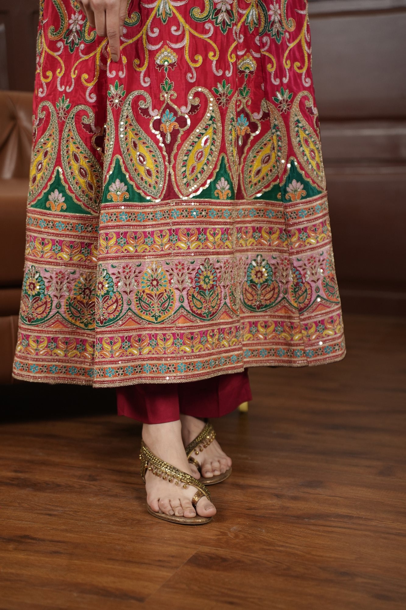 Image of Rajsi Rang Mahal Anarkali Set