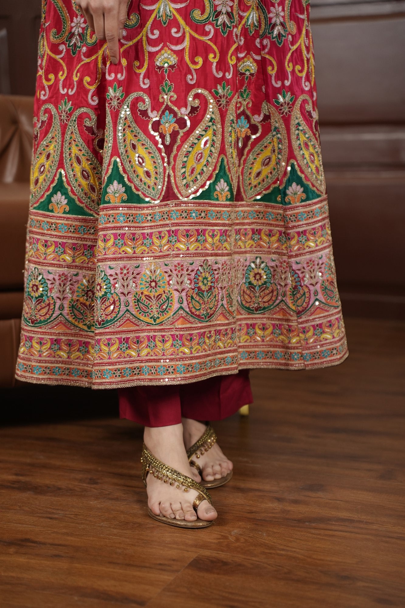 Image of Rajsi Rang Mahal Anarkali Set