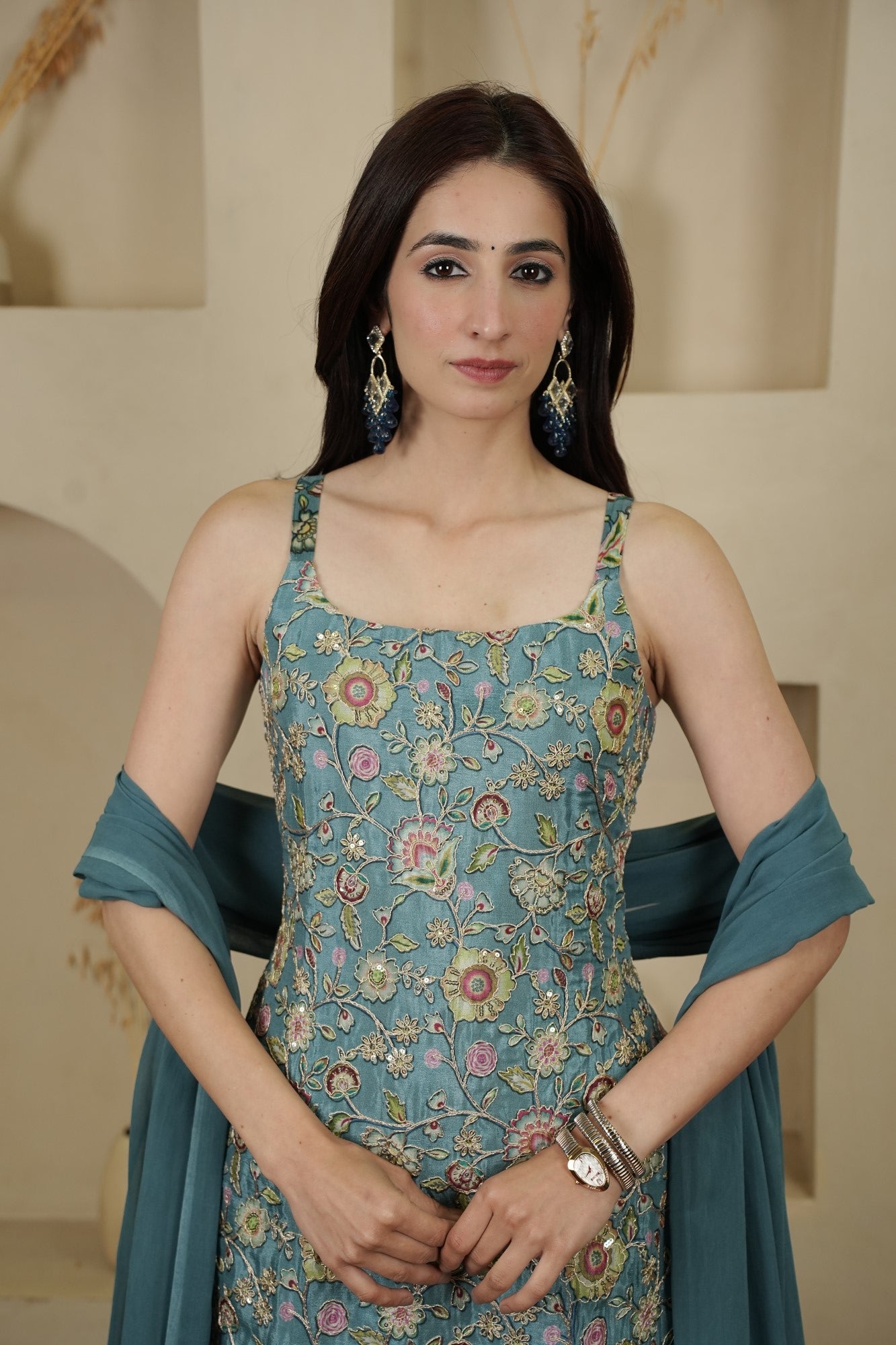 Image of Mehr-E-Firoza Sharara Set