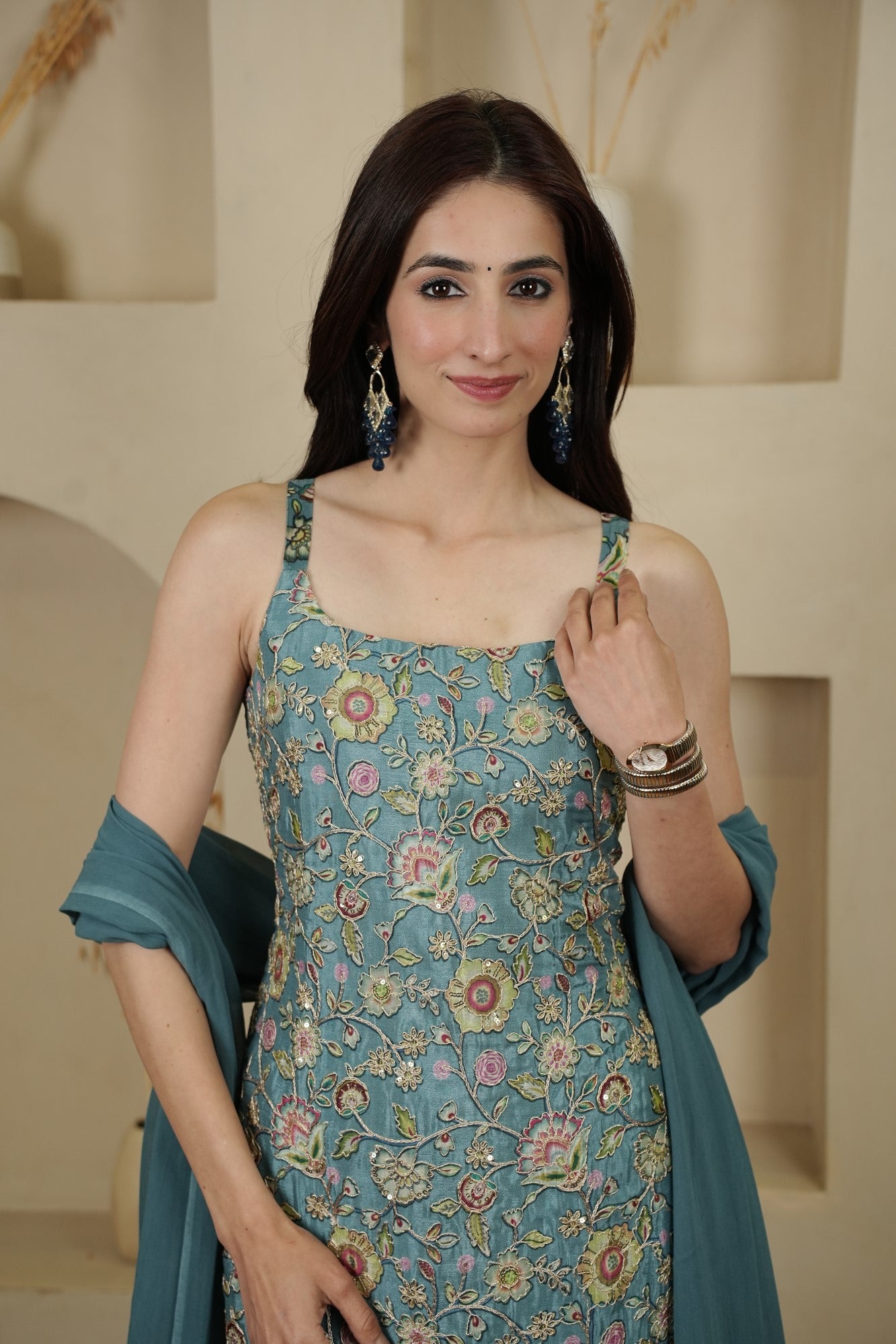 Image of Mehr-E-Firoza Sharara Set