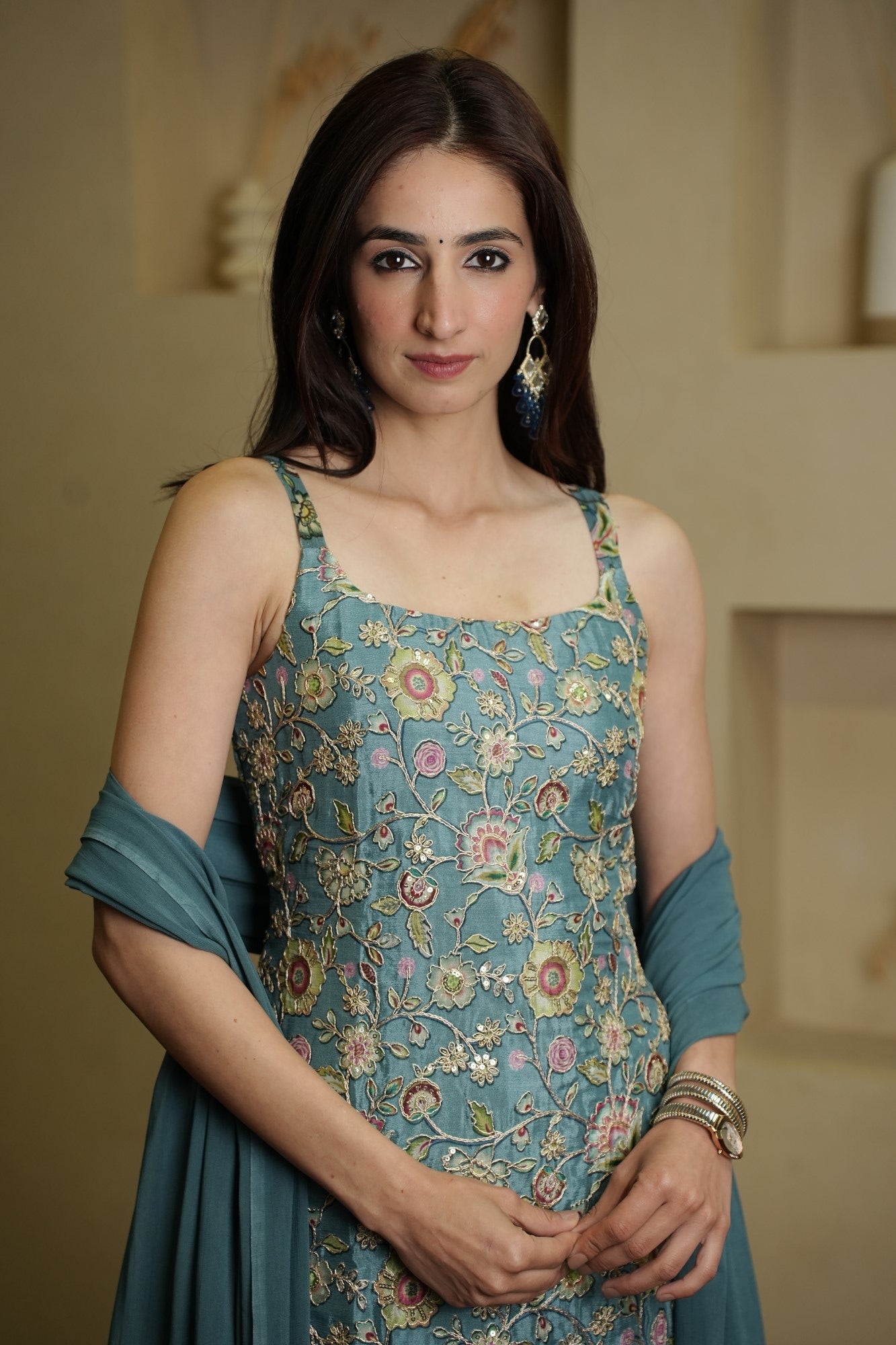 Image of Mehr-E-Firoza Sharara Set