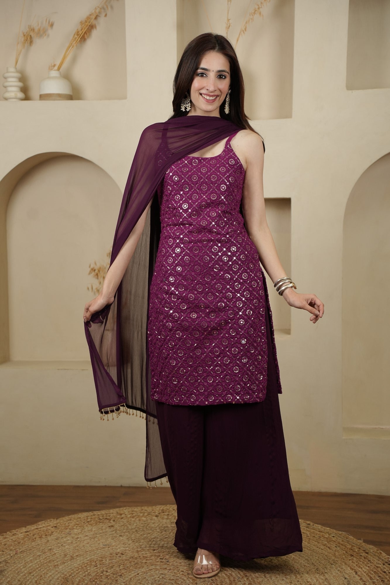 Image of Plum Radiance Co-Ord Set