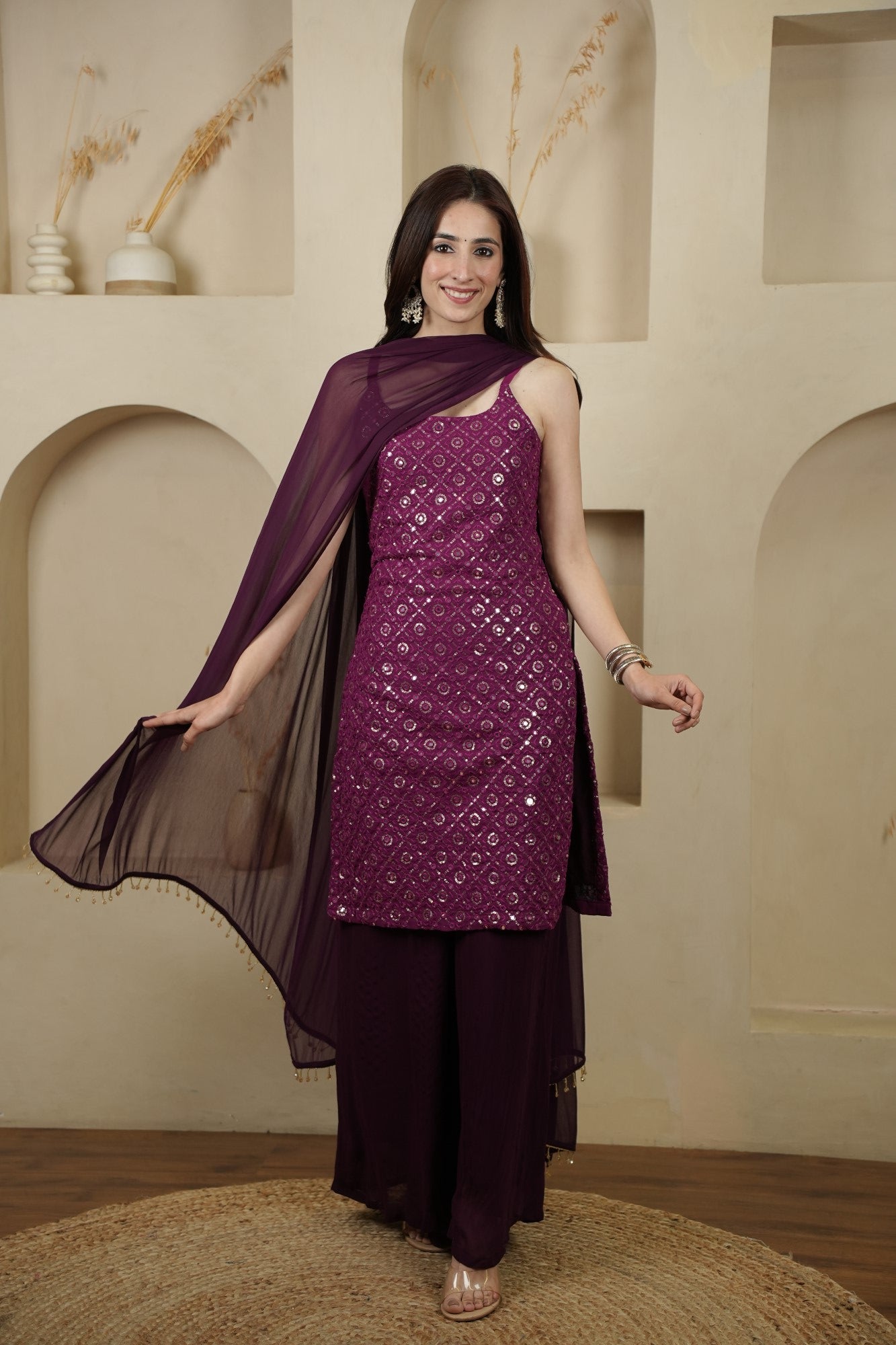 Image of Plum Radiance Co-Ord Set