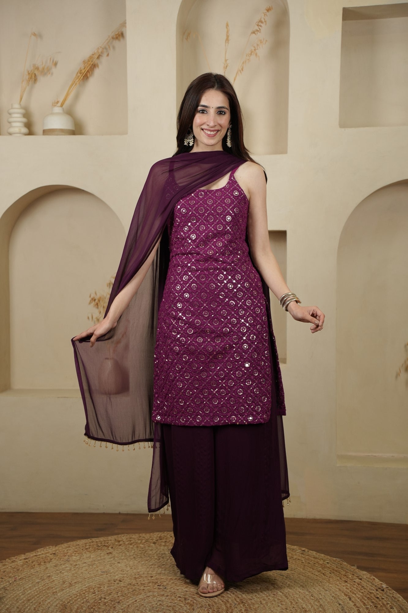 Image of Plum Radiance Co-Ord Set