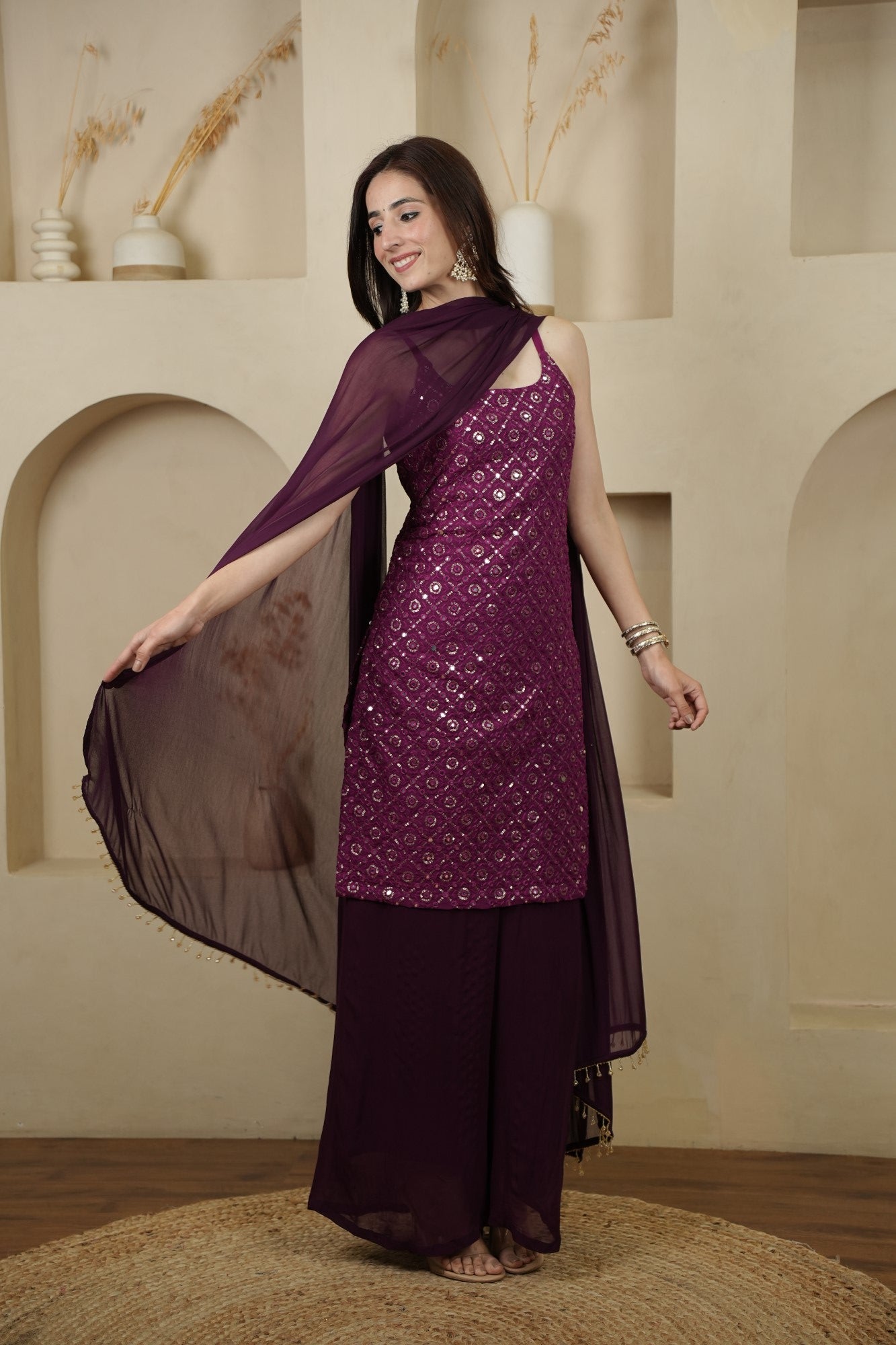Image of Plum Radiance Co-Ord Set