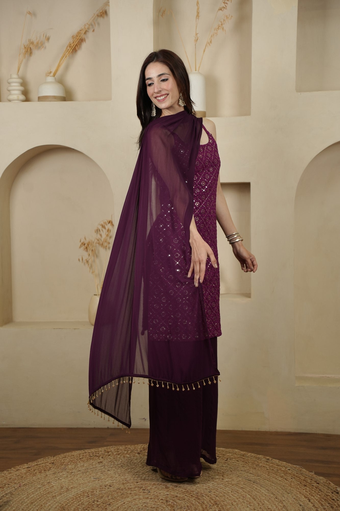 Image of Plum Radiance Co-Ord Set