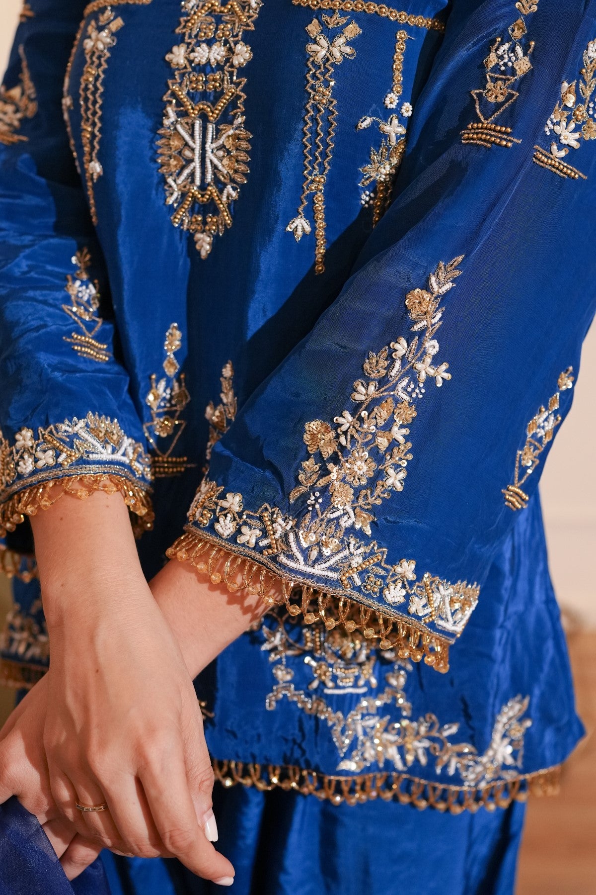 Image of Blue Farshi Set