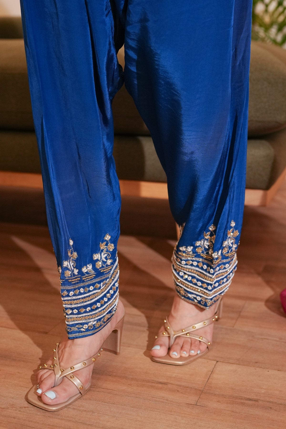 Image of Blue Farshi Set