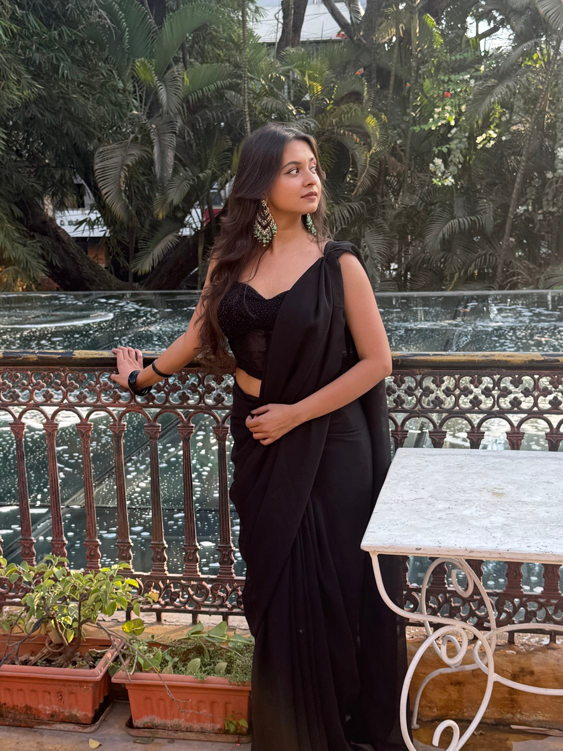 Image of Noir Saaya Saree