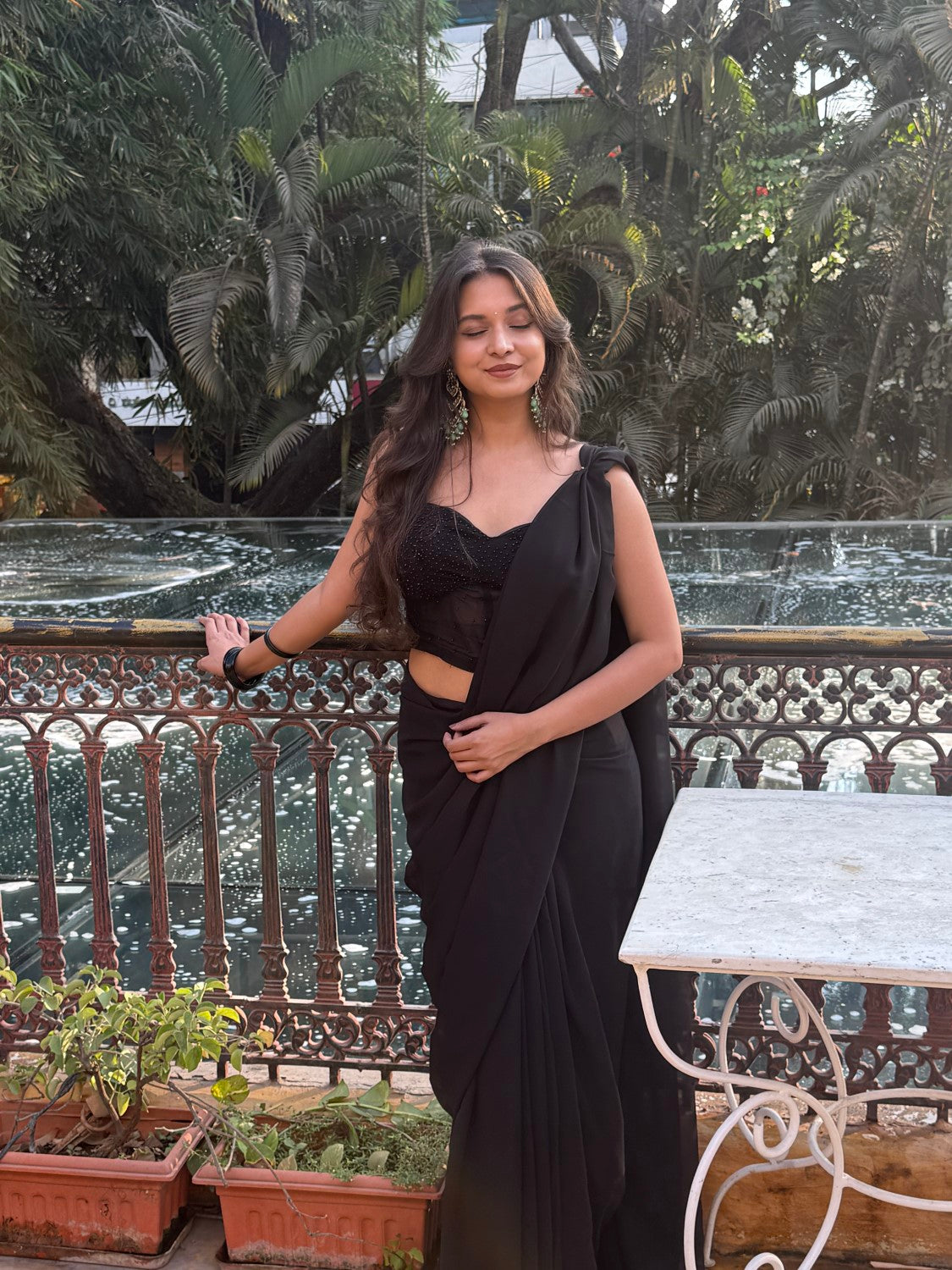 Image of Noir Saaya Saree