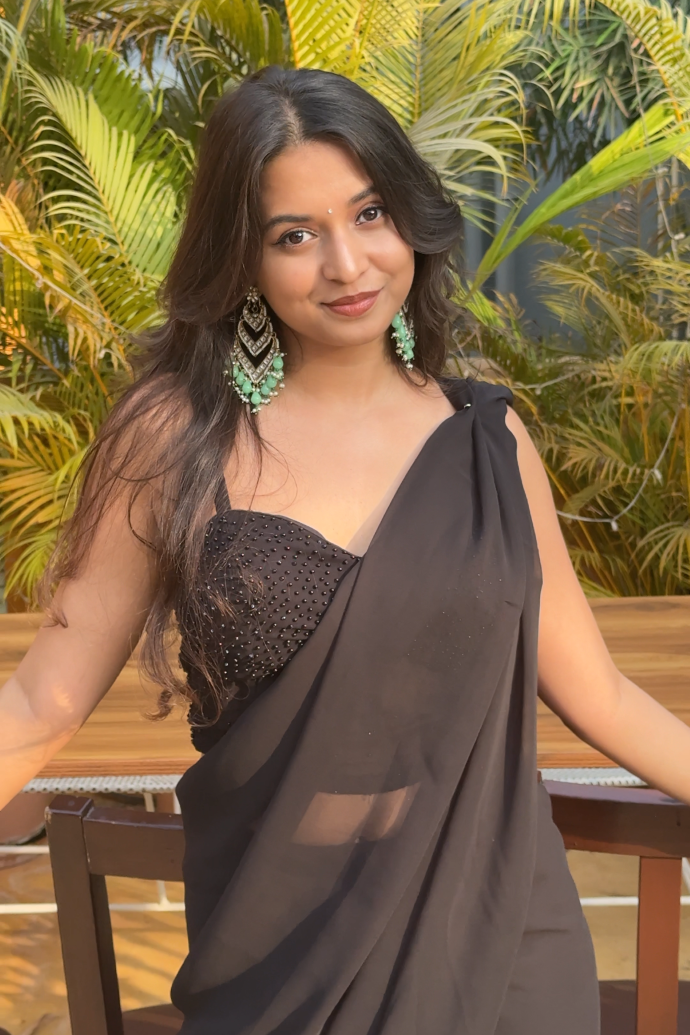 Image of Noir Saaya Saree