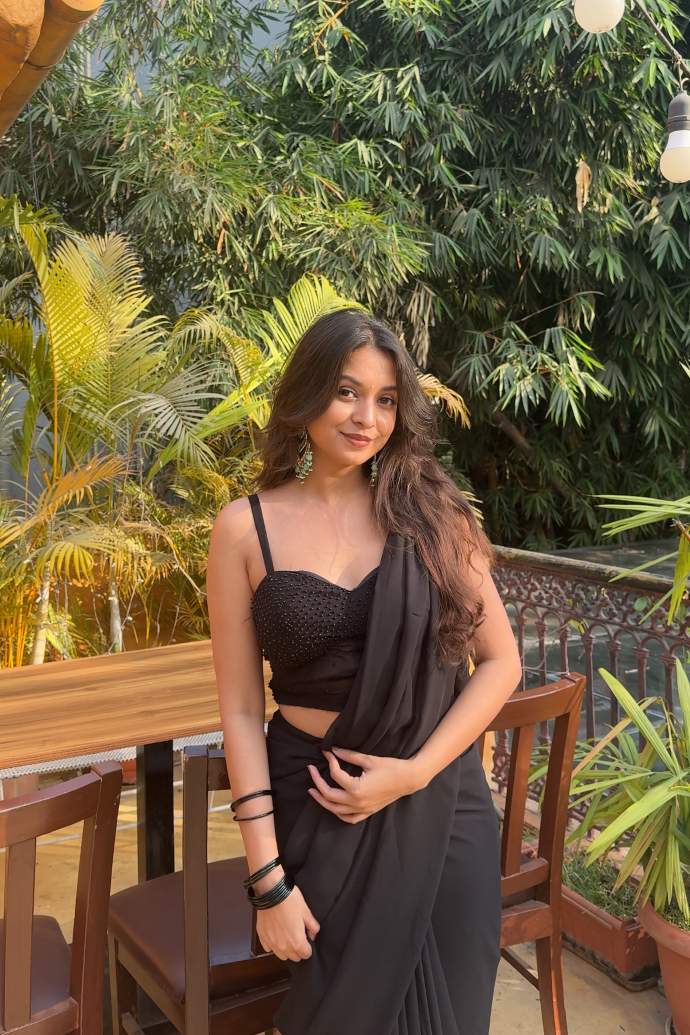 Image of Noir Saaya Saree