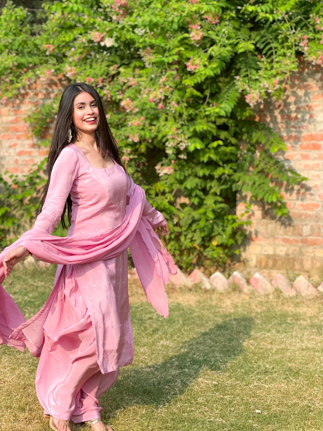 Gulabi Patiala Suit Set